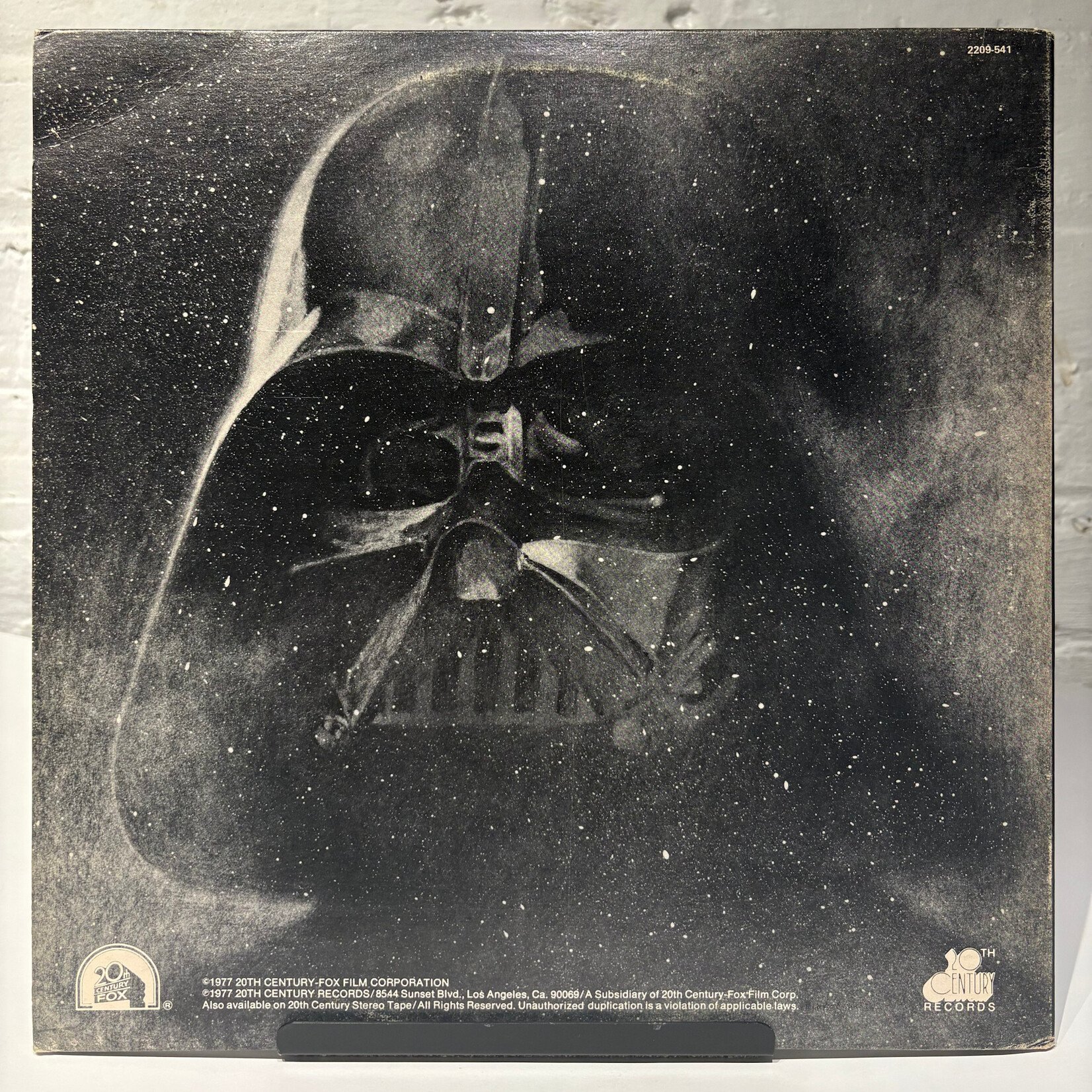 [Kollectible Vinyl] Williams, John & The London Symphony Orchestra: Star Wars (1977, Canada, Original w/ Death Star Poster, Ex) [20th CENTURY]