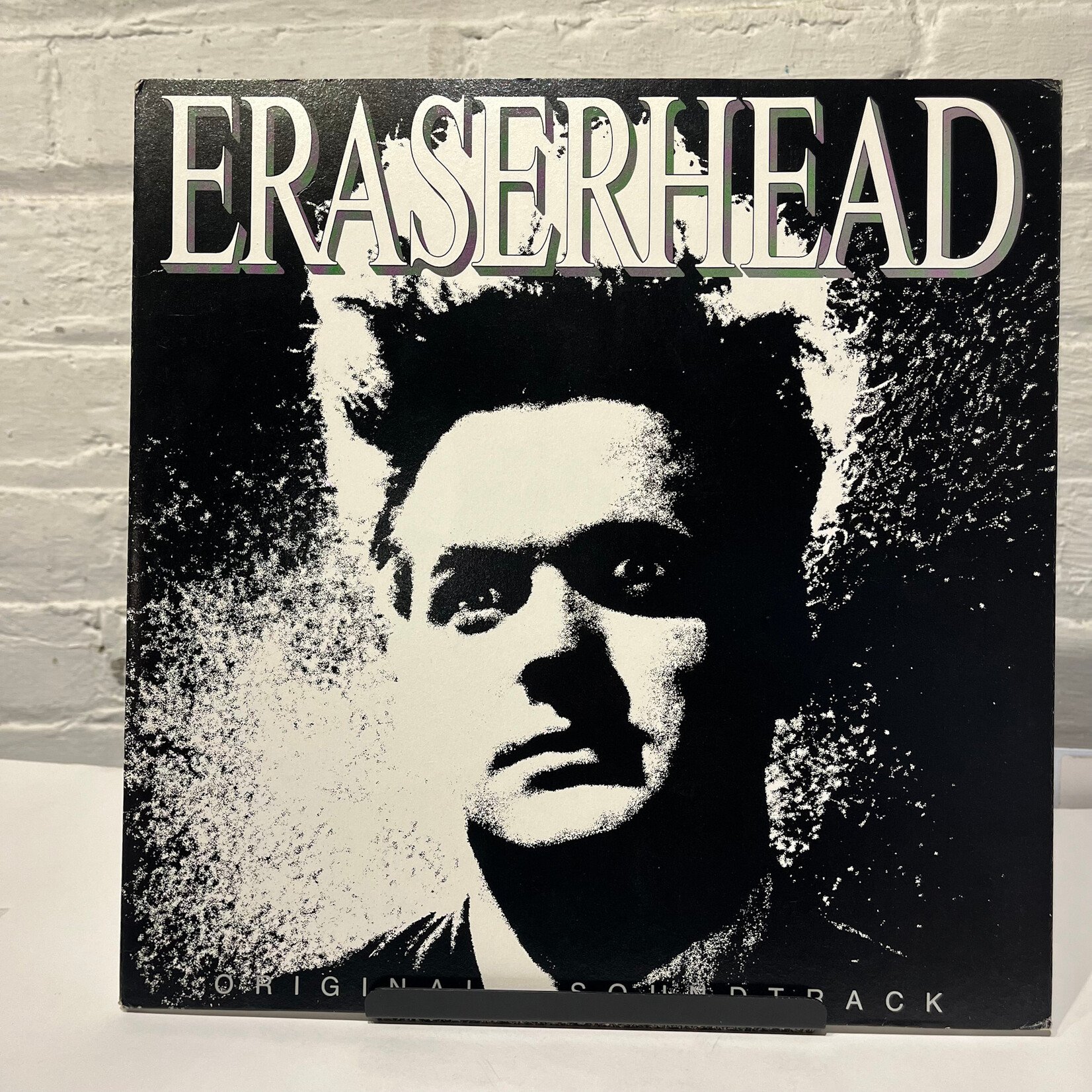 [Kollectible Vinyl] Lynch, David & Alan R. Splet: Eraserhead Original Soundtrack (1982, 1st Issue, w/ Insert, and "The Baby" photo) [I.R.S]