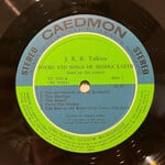 [Kollectible Vinyl] J.R.R. Tolkien: Poems And Songs Of Middle Earth (1967, US, Read by Author, VG+) [CAEDMON]