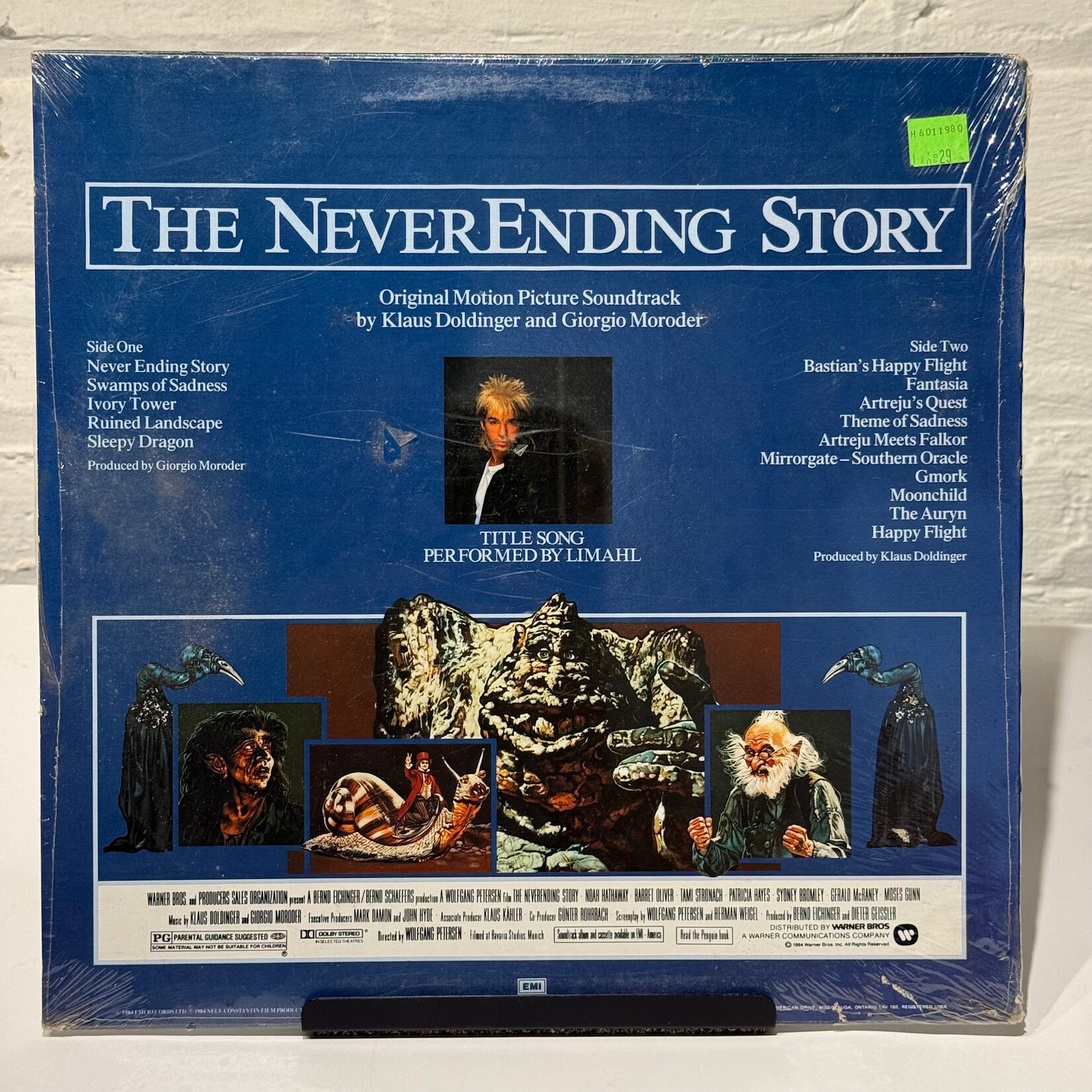 [Kollectible Vinyl] Doldinger, Klaus & Giorgio Moroder: The NeverEnding Story (Original Motion Picture Soundtrack) (1984, Original, Factory Sealed) [EMI]