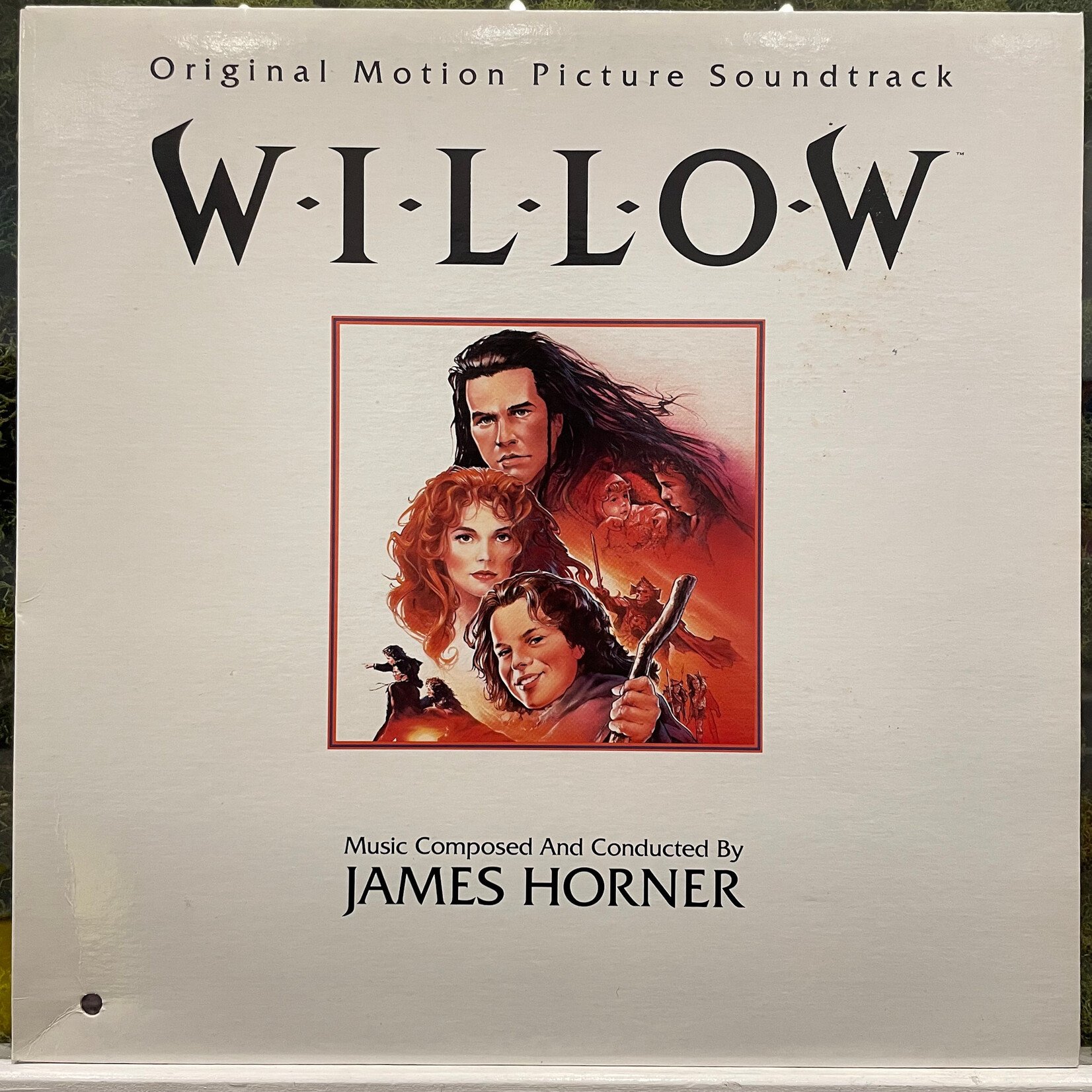[Kollectible Vinyl] Horner, James: Willow (Original Motion Picture Soundtrack) (1988, Canada, VG+) [VIRGIN]