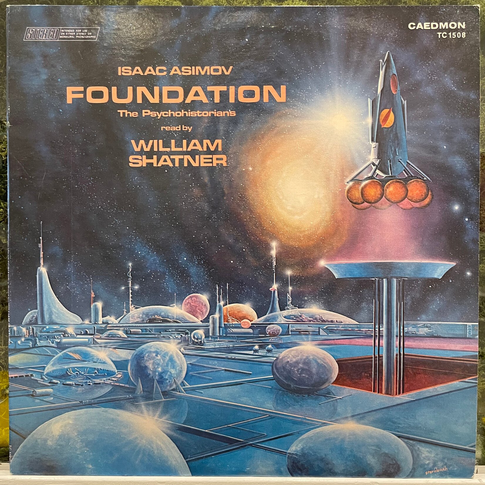 [Kollectible Vinyl] Asimov, Isaac: Foundation: The Psychohistorians - Read by William Shatner (1976, US, VG++/EX)