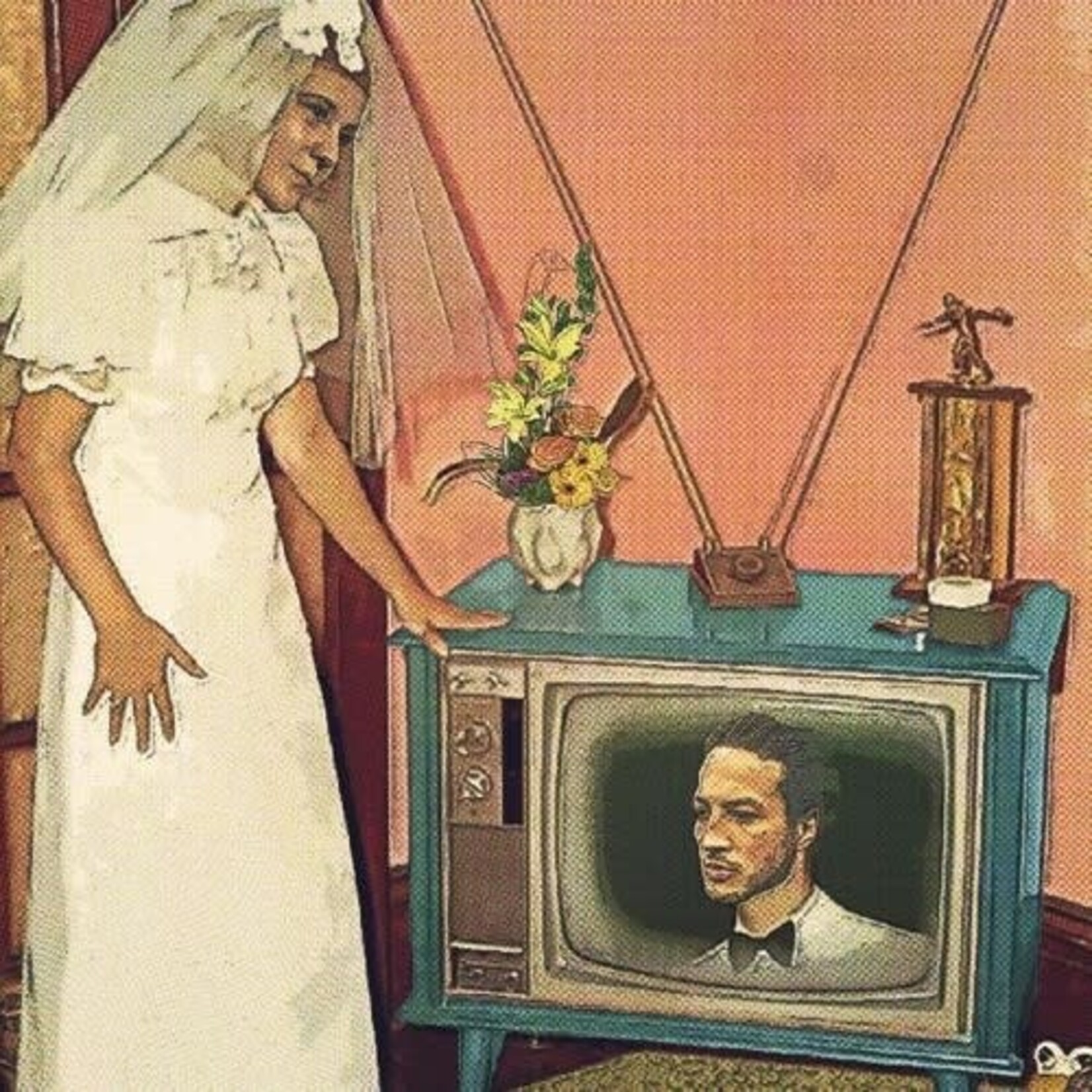 Kacy & Clayton and Marlon Williams: Plastic Bouquet (INDIE EXCLUSIVE, MARBLED SEA GLASS VINYL) [LP, New West Records]