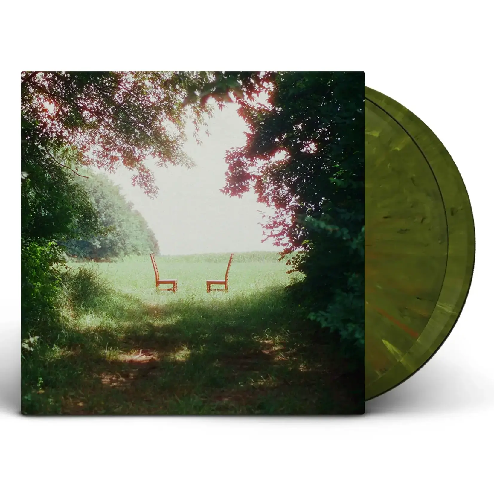 [New Vinyl] Ratboys: Singin' to an Empty Chair (2LP, Green & Brown Marbled Vinyl, 4th Side Etching, Gatefold, Printed Sleeves, Marketing Sticker) [NEW WEST RECORDS]