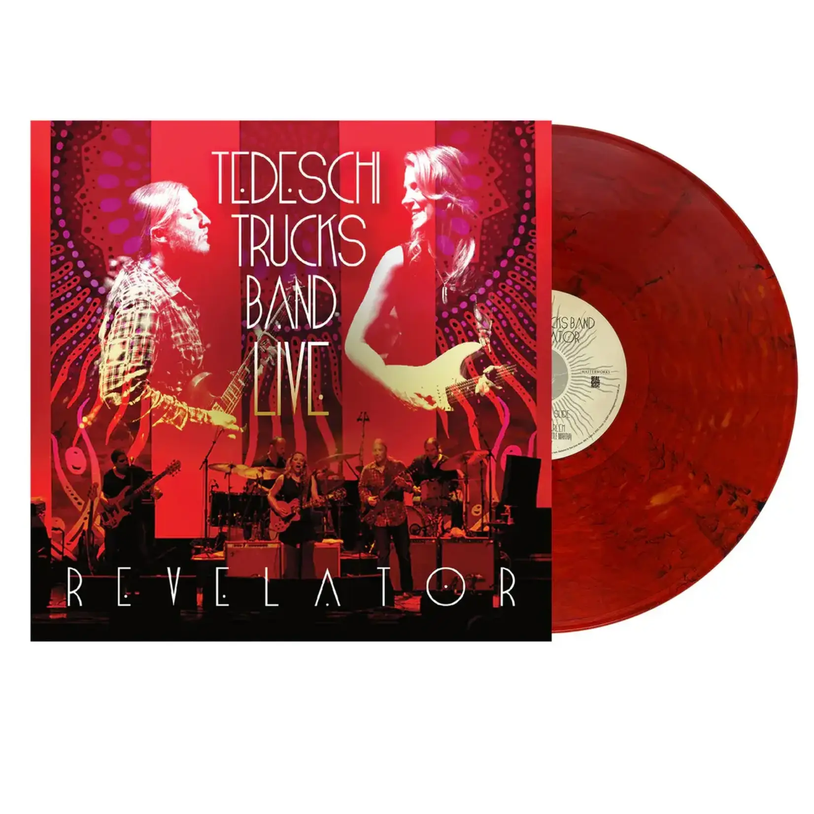 [New] Tedeschi Trucks Band: Live Revelator (Fire Orange With Black Swirl Vinyl) [REAL GONE MUSIC]