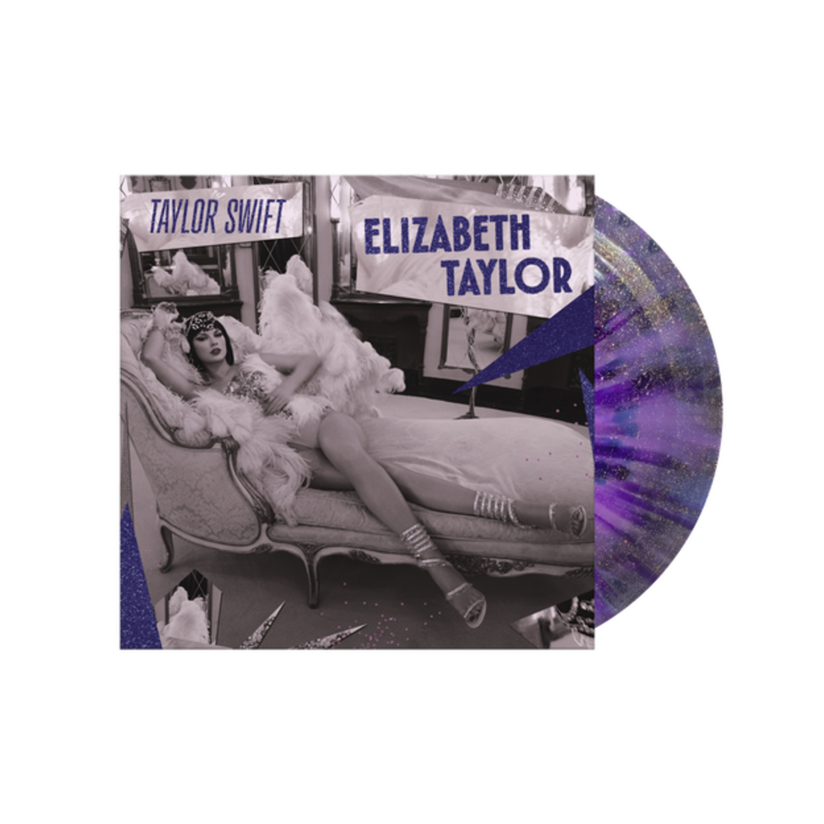 Taylor Swift - Elizabeth Taylor - RSD2026 (7", Cry My Eyes Violet Glitter Vinyl)