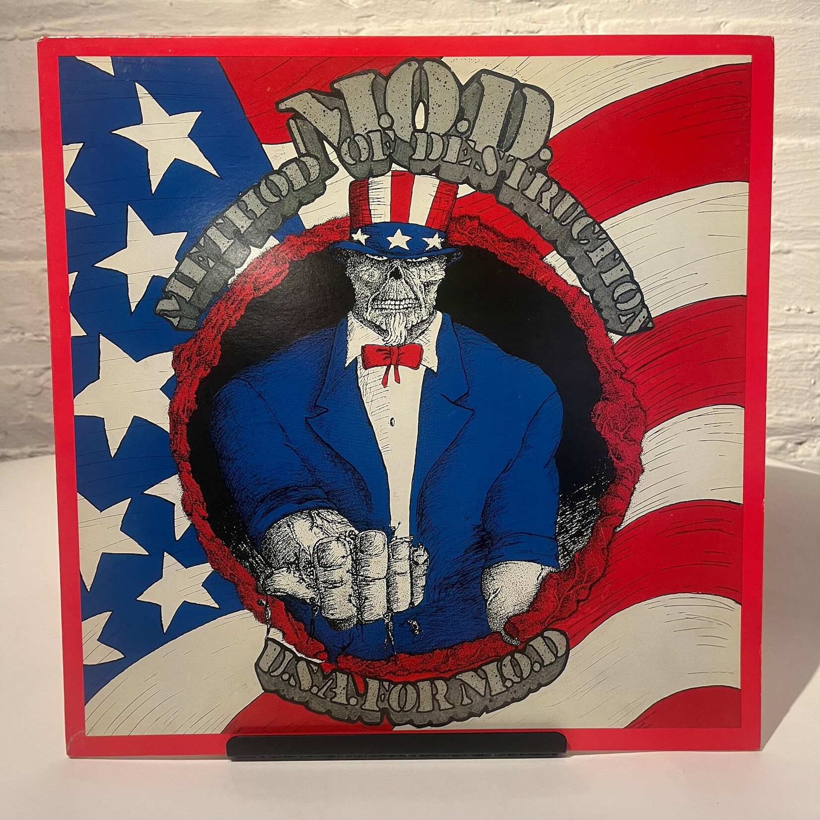 [Kollectible Vinyl] Method Of Destruction: U.S.A. For M.O.D. (1987, Canada, w/Inner, Metal, VG+) [CAROLINE]