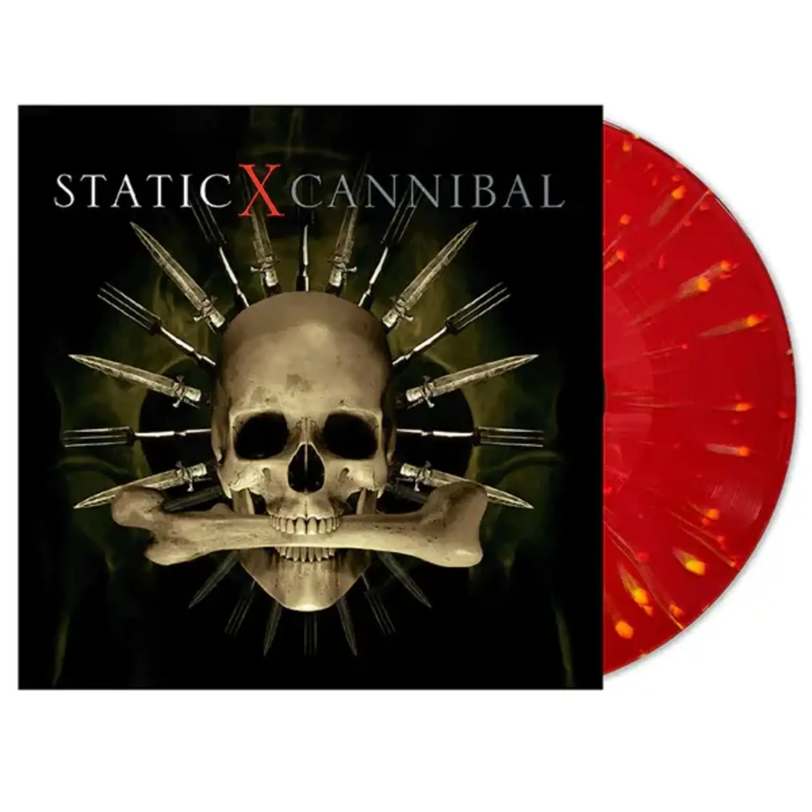 [New] Static X: Cannibal (Expanded) (Blood & Bronze Splatter Vinyl) [REAL GONE MUSIC]