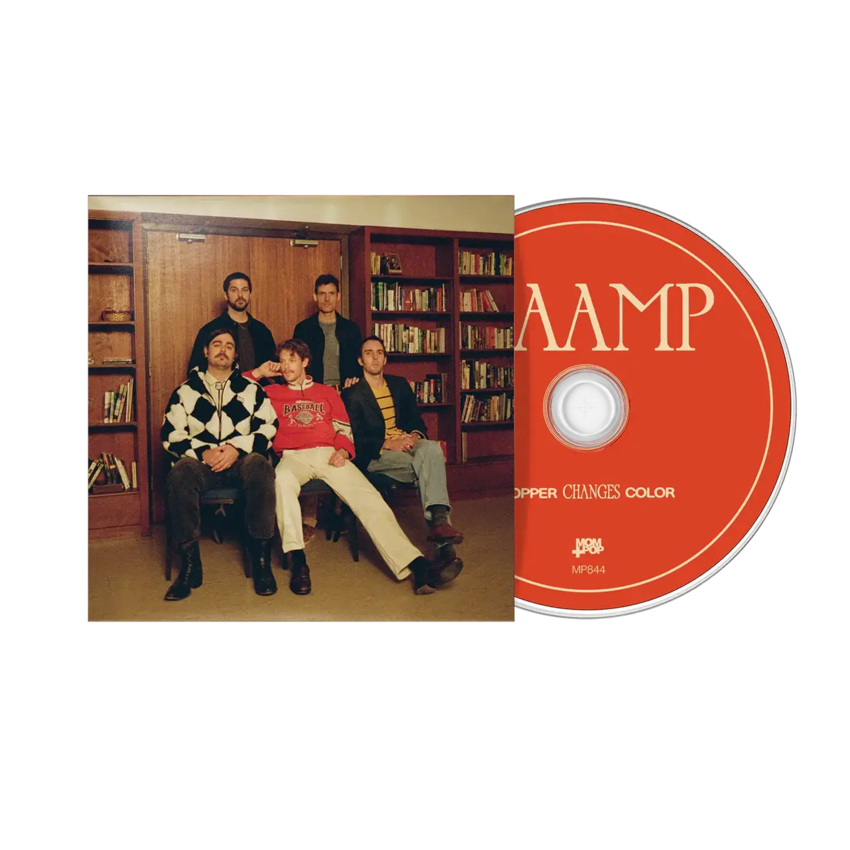 [New Vinyl] Caamp: Copper Changes Color (Apple Red Vinyl) [MOM+POP]
