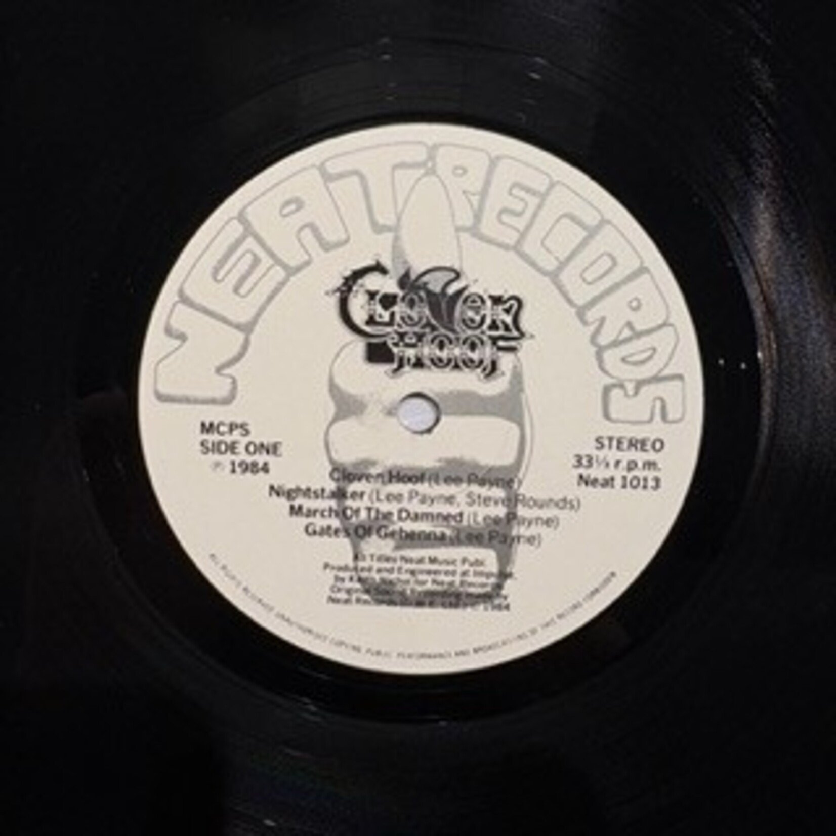 [Kollectible Vinyl] Cloven Hoof: Self-titled (1984, UK, w/Inner, Metal, VG+) [NEAT]