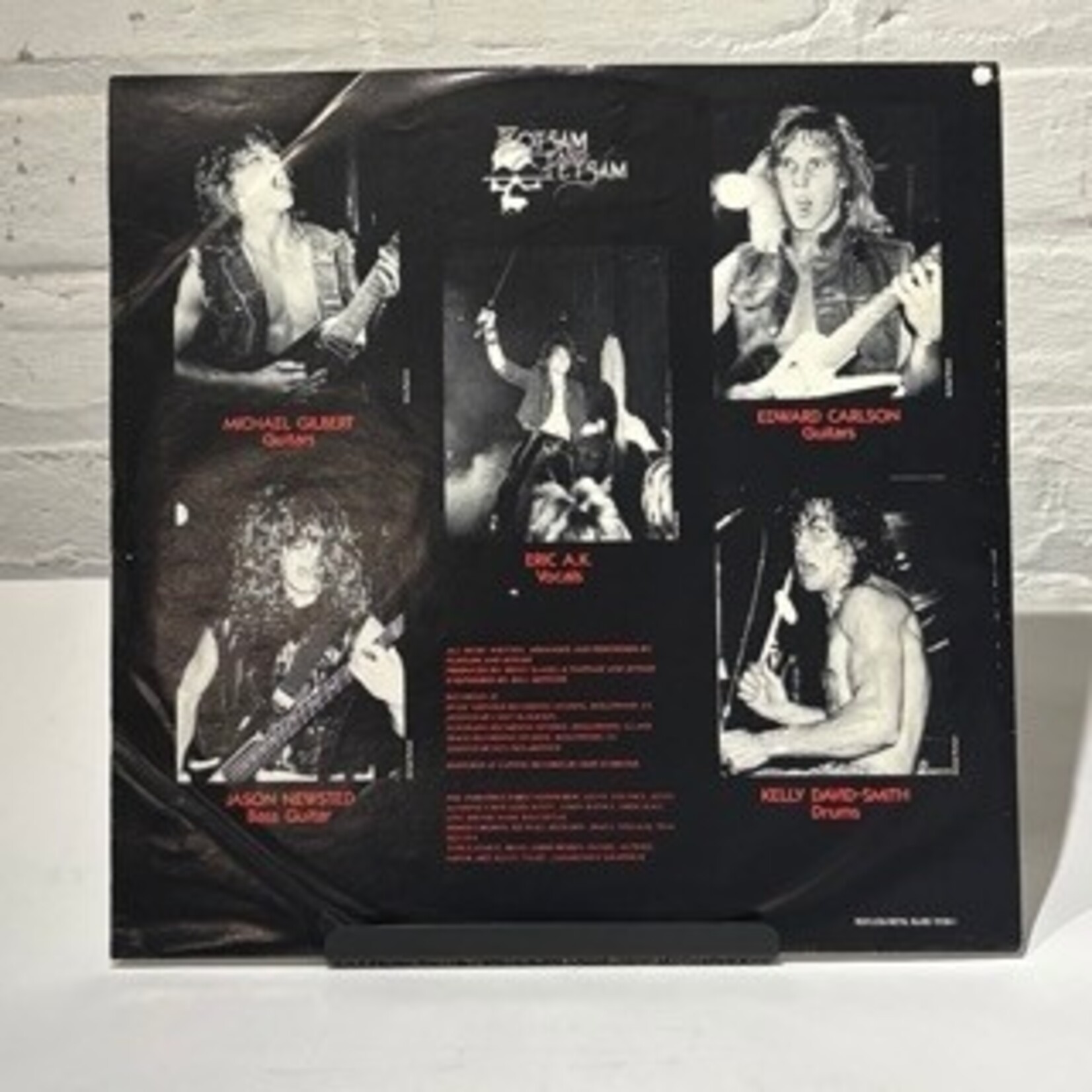 [Kollectible Vinyl] Flotsam And Jetsam:  Doomsday For The Deceiver (1986, USA, VG+) [METAL BLADE]