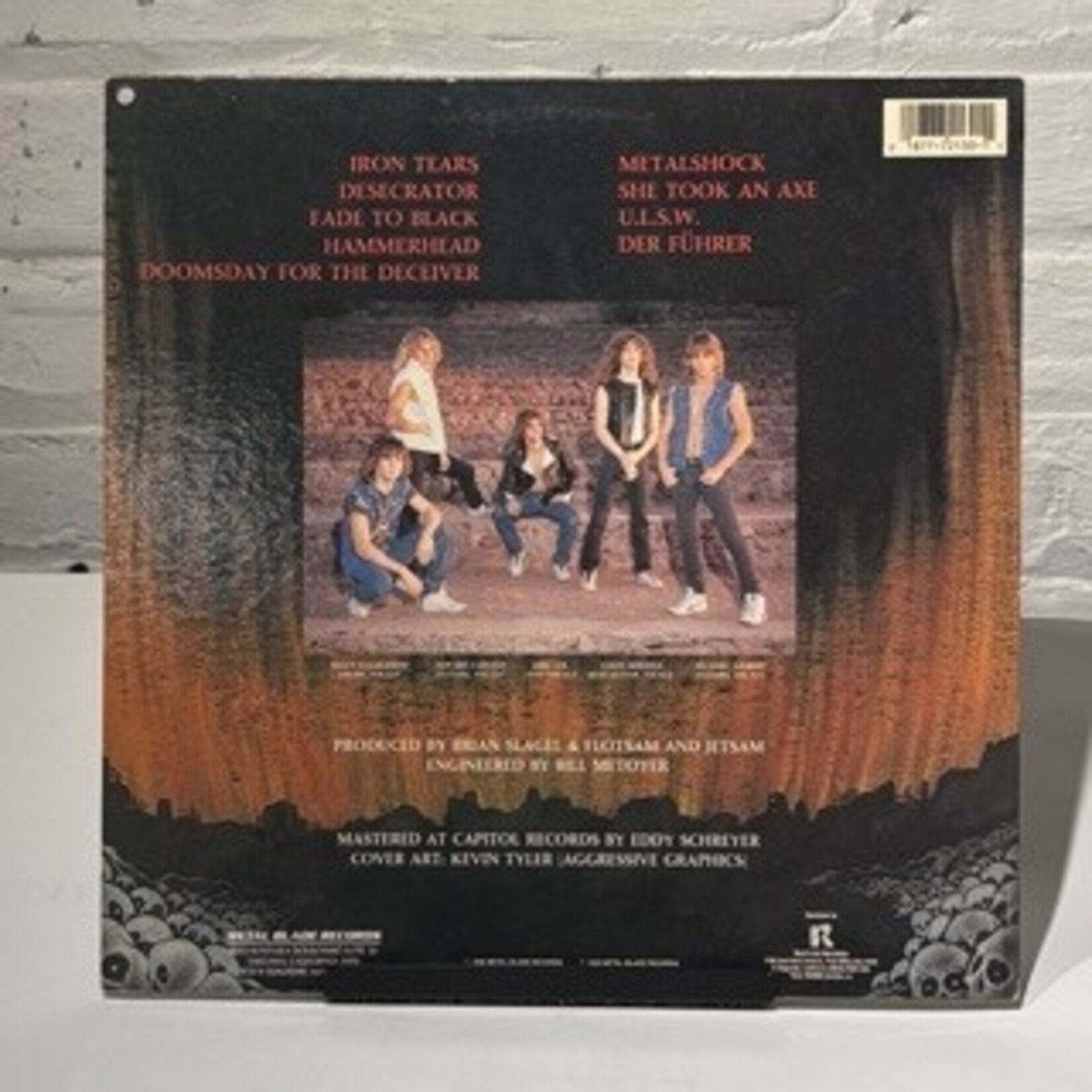 [Kollectible Vinyl] Flotsam And Jetsam:  Doomsday For The Deceiver (1986, USA, VG+) [METAL BLADE]