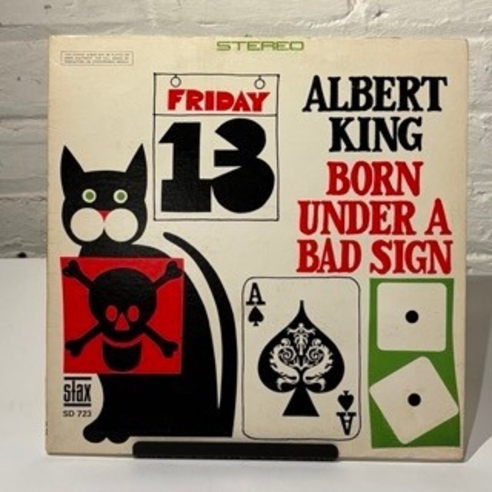 [Kollectible Vinyl] King, Albert: Born Under A Bad Sign (1967, Canada, Blue Label Stax Stereo, VG) [STAX]