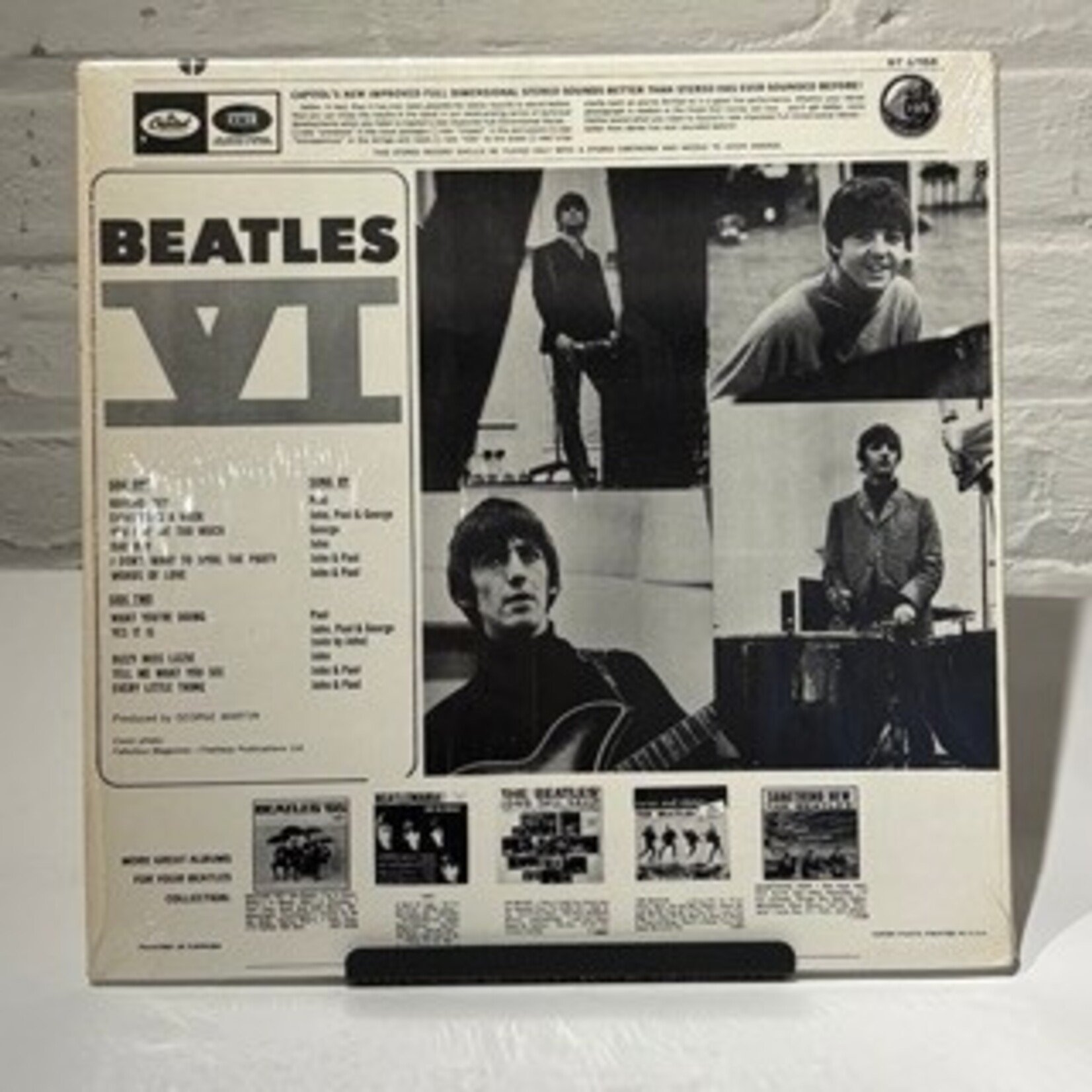 [Kollectible Vinyl] The Beatles: Beatles VI (1965, CA, IN SHRINK, VG+) [CAPITAL]