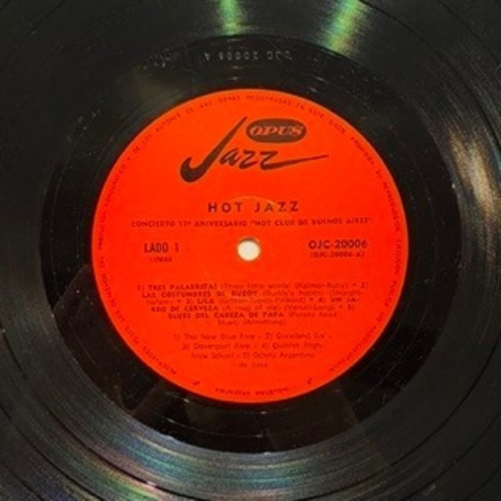 [Kollectible Vinyl] V/A: Concierto Anual Del Hot Club De Buenos Aires (1961, Argentina Jazz, VG+) [OPUS JAZZ]