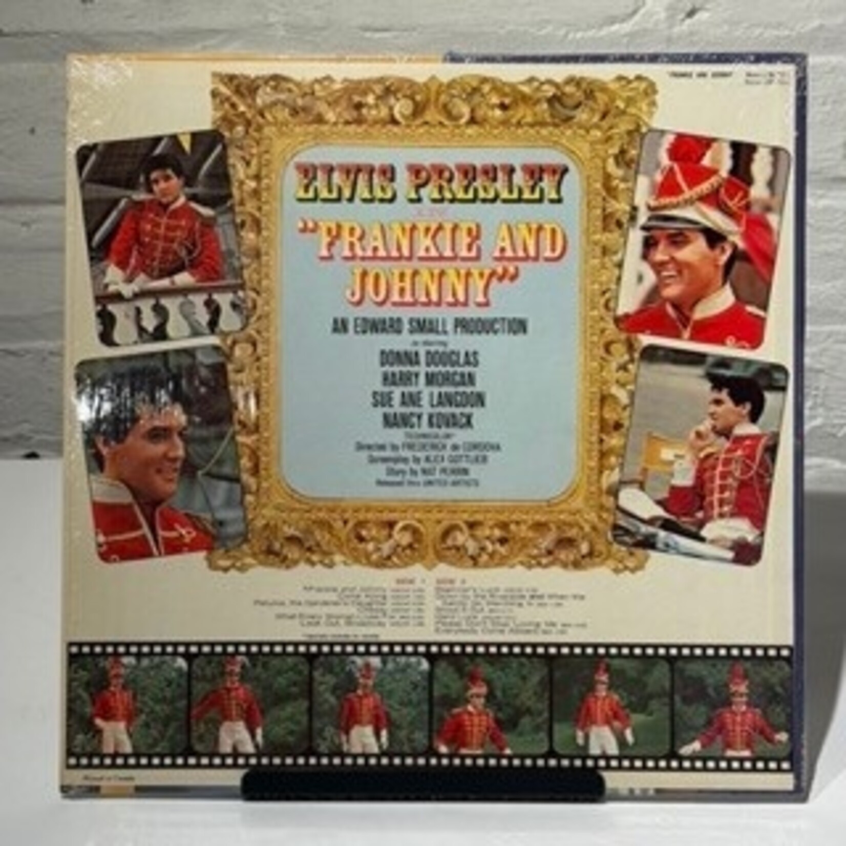 [Kollectible Vinyl] Elvis: Frankie And Johnny (1966, MONO, W/POSTER, IN SHRINK, W/ HYPE STICKER, VG++) [RCA VICTOR]