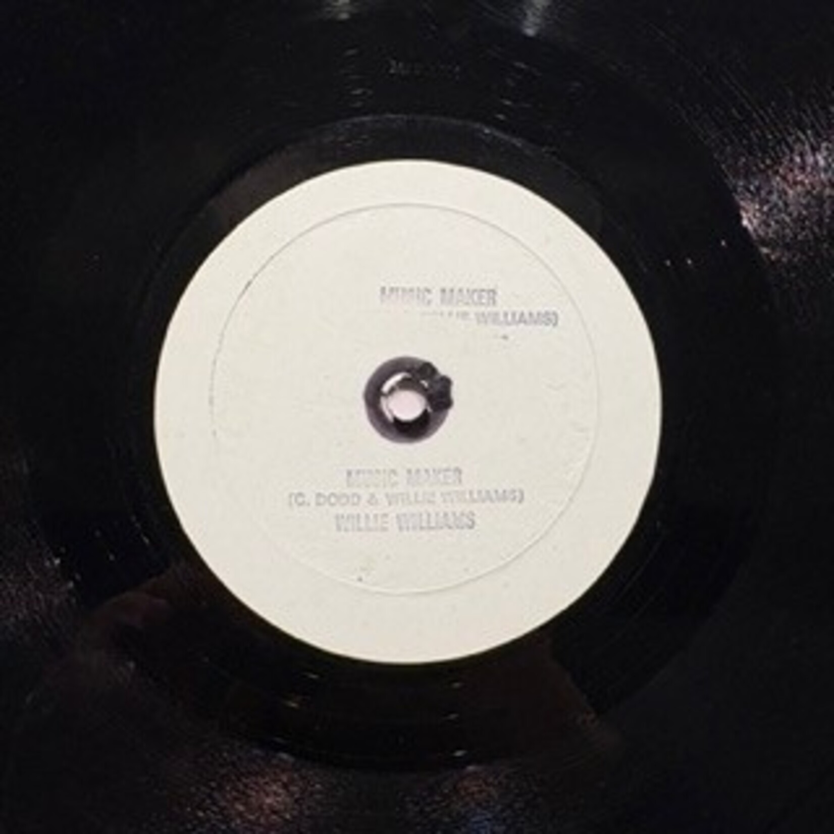 [Kollectible Vinyl] Williams, Willie: Music Maker / Be A Man (USA, DUB 12", VG+) [MUSIC LAB]