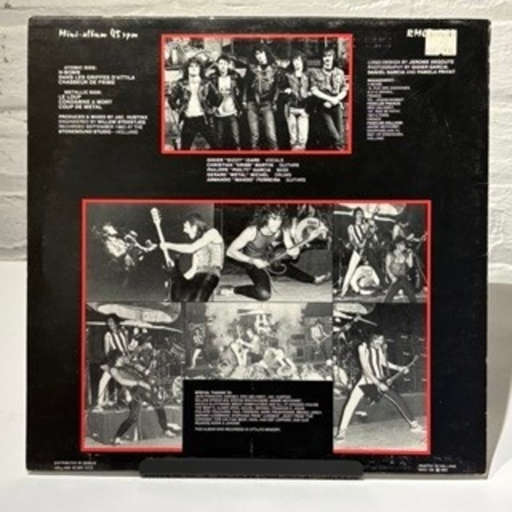 [Kollectible Vinyl] H-Bomb: Coup De Metal (1983, EU, 12" EP, METAL, VG+) [RAVE-ON]