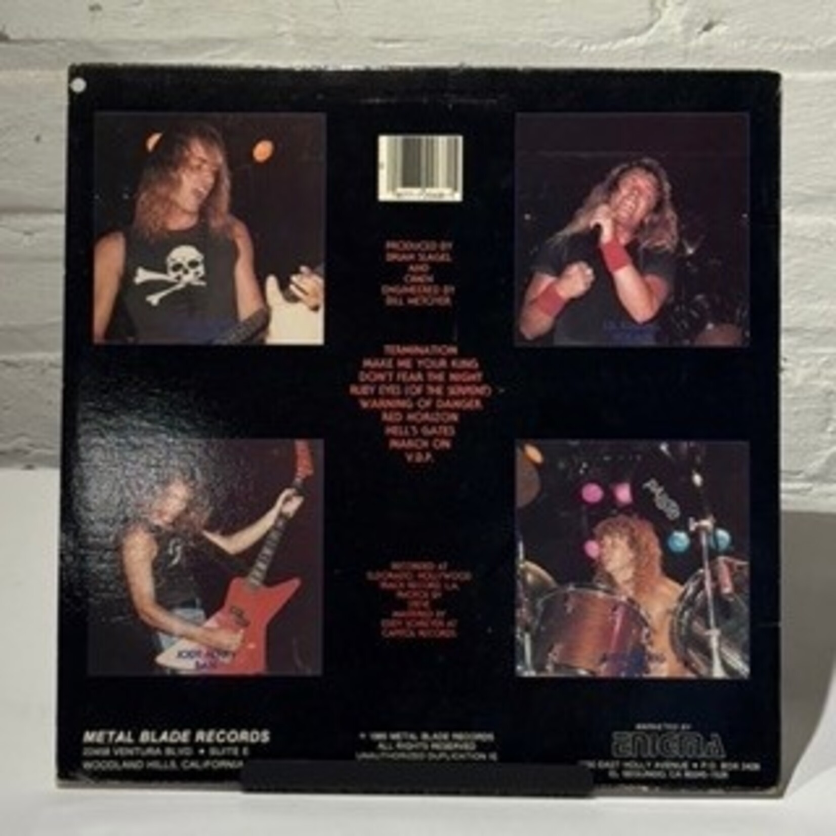 [Kollectible Vinyl] Omen – Warning Of Danger (1985, USA, W/INNER, METAL, VG+) [ENIGMA]