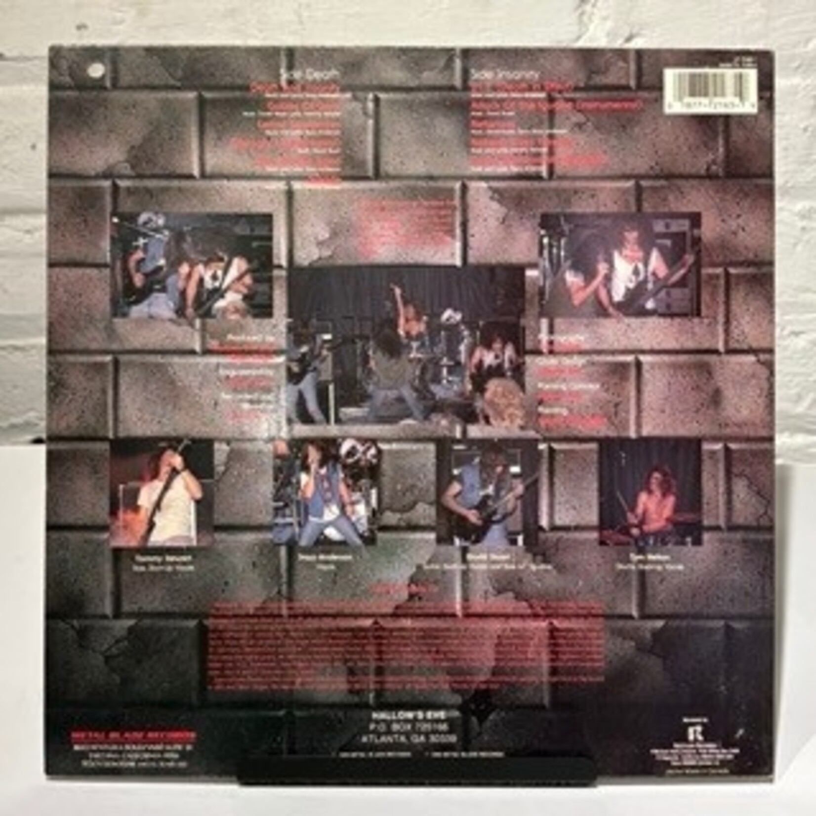 [Kollectible Vinyl] Hallows Eve: Death & Insanity (1986, USA, VG+) [RESTLESS]