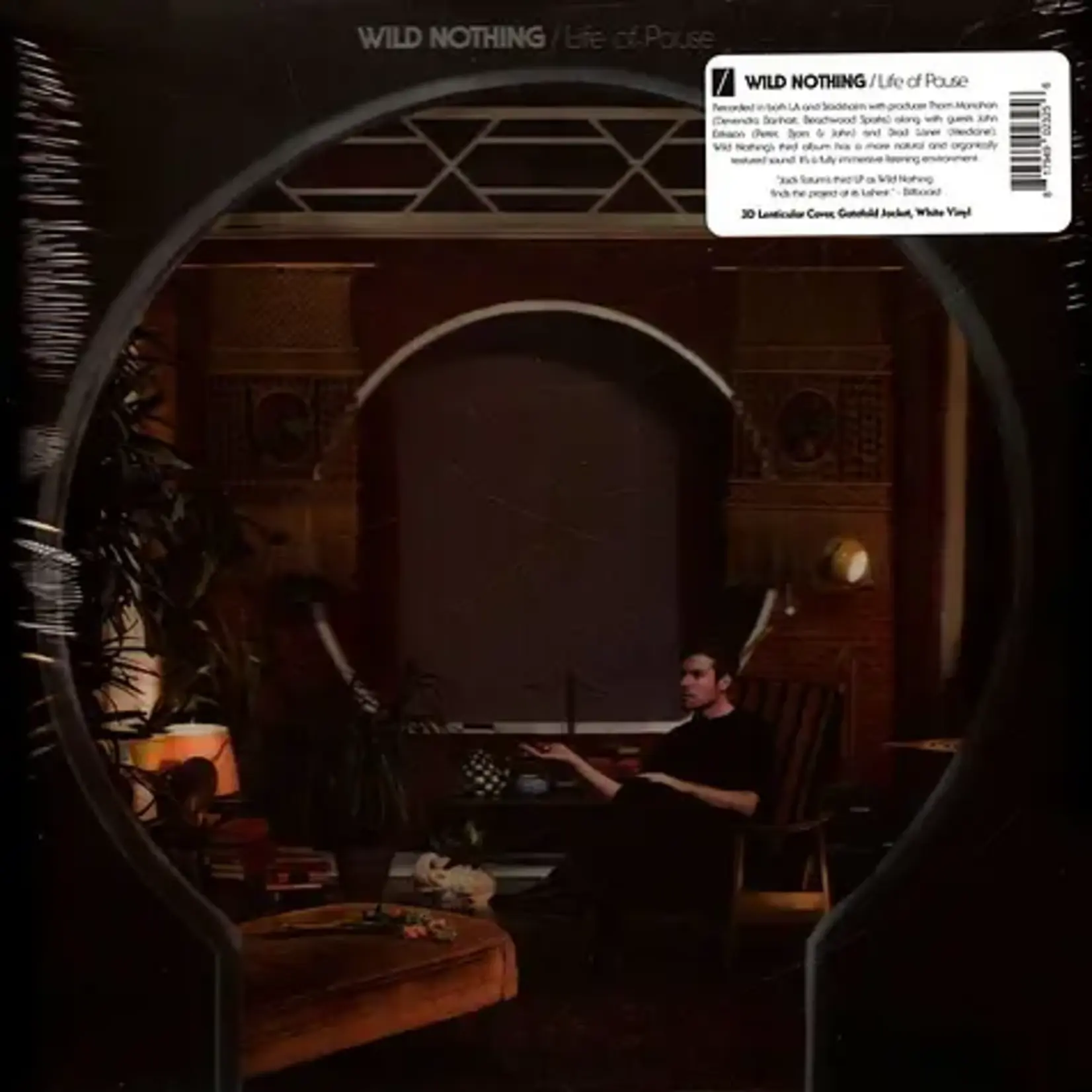 [New Vinyl] Wild Nothing: Life Of Pause (lenticular sleeve-signed print edition/white vinyl) [CAPTURED TRACKS]