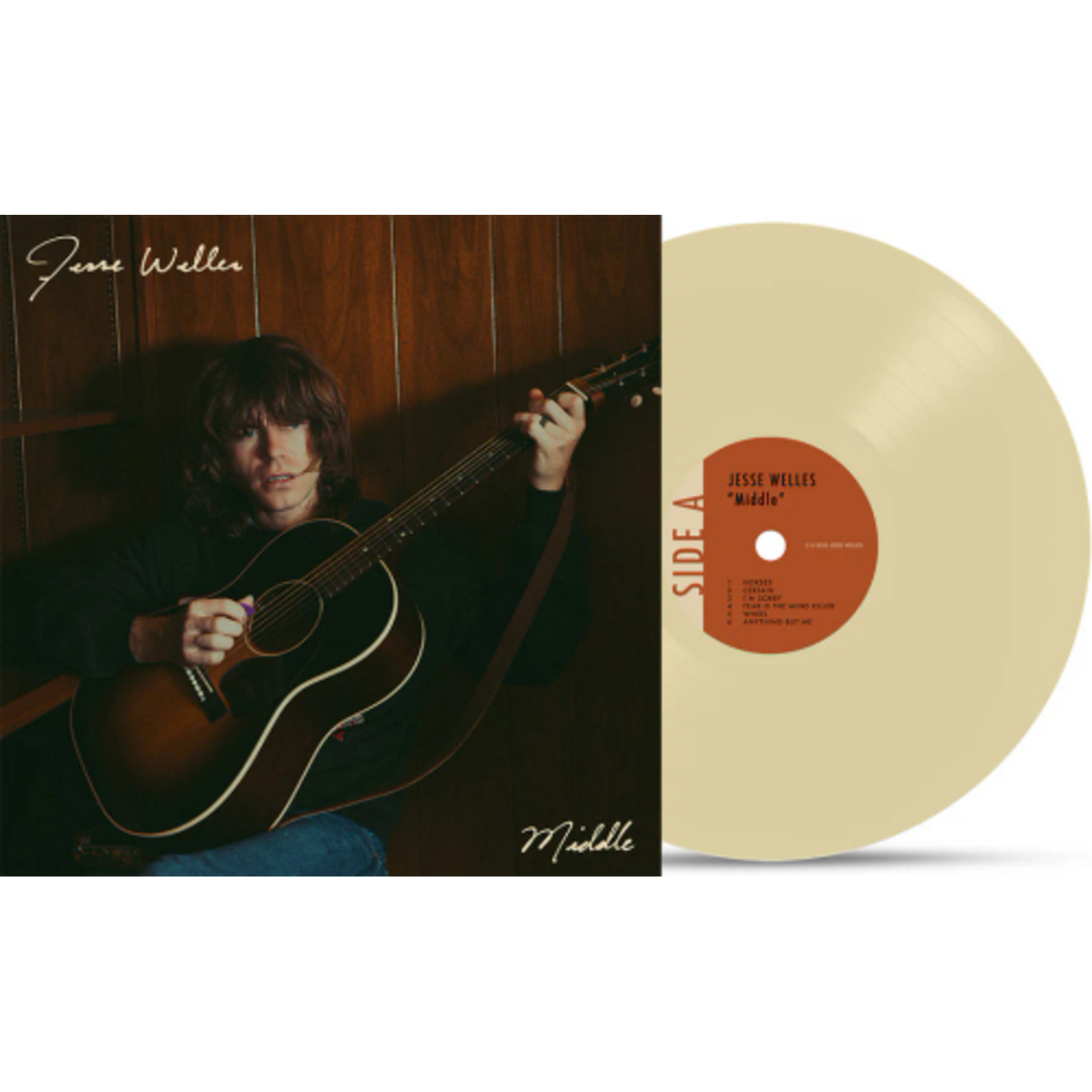 [New] Welles, Jesse: Middle (Bone White Vinyl) [JESSE WELLES]