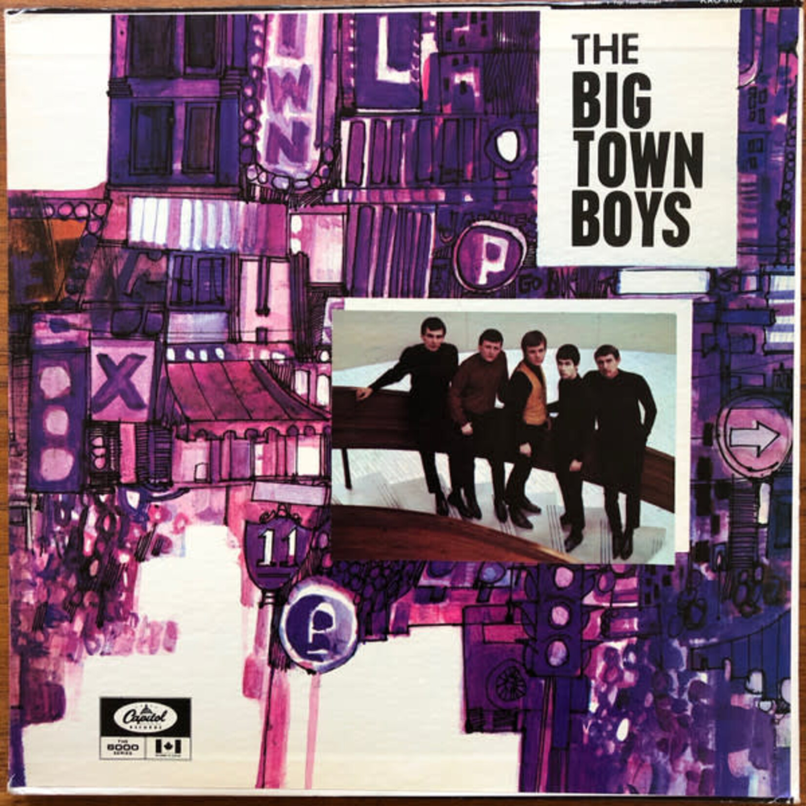 [Kollectible Vinyl] The Big Town Boys: The Big Town Boys (1966, CA, CANADIAN BEAT, DISC EX) [CAPITOL]