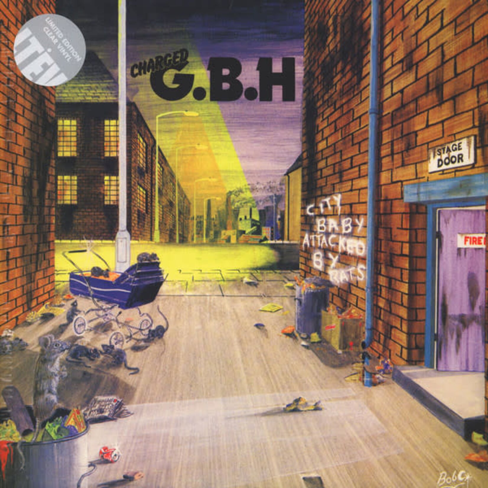 G.B.H.: City Baby Attacked By Rats (clear vinyl) [RADIATION]