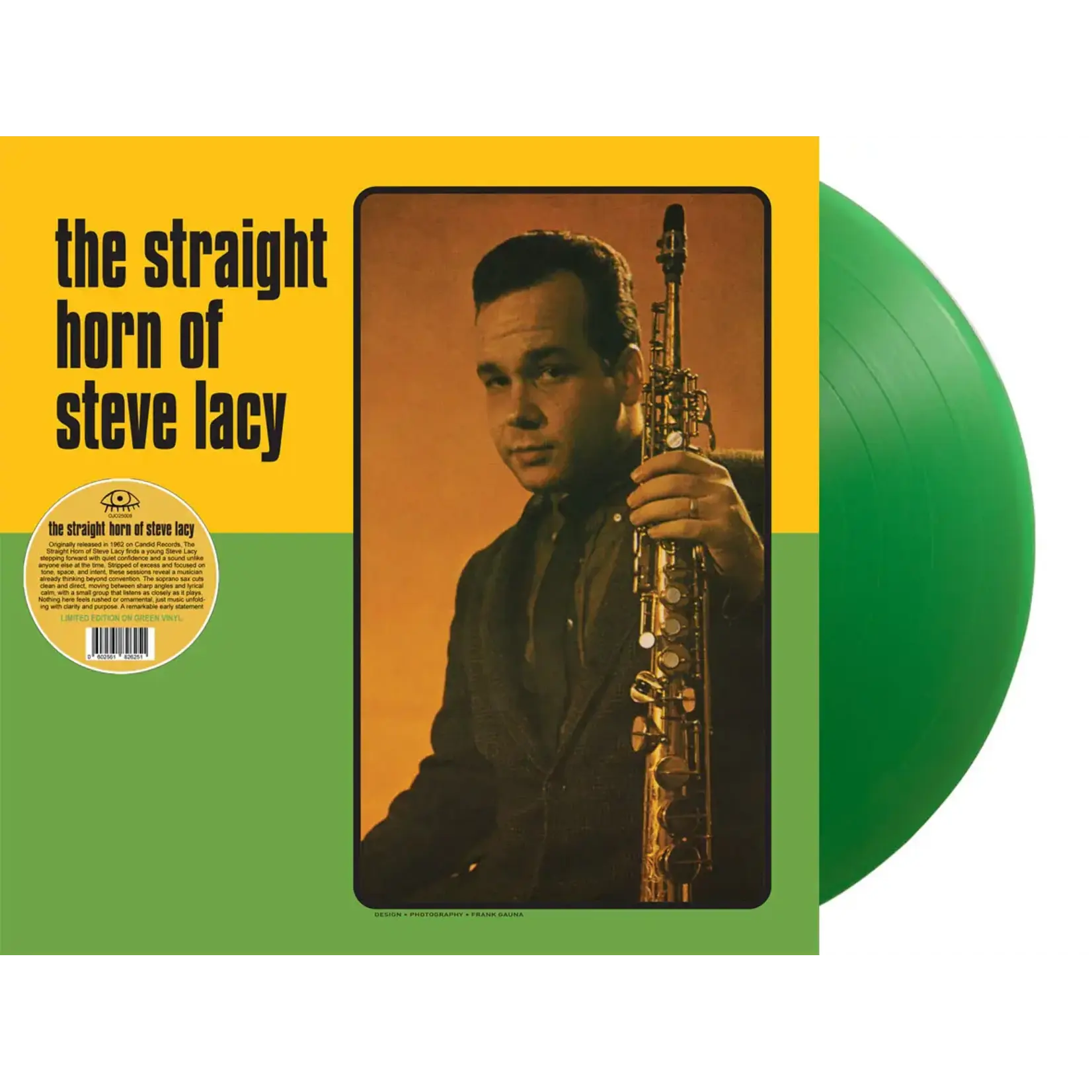 [New Vinyl] Lacy, Steve: The Straight Horn Of Steve Lacy (green vinyl) [OJO DE MUJER]