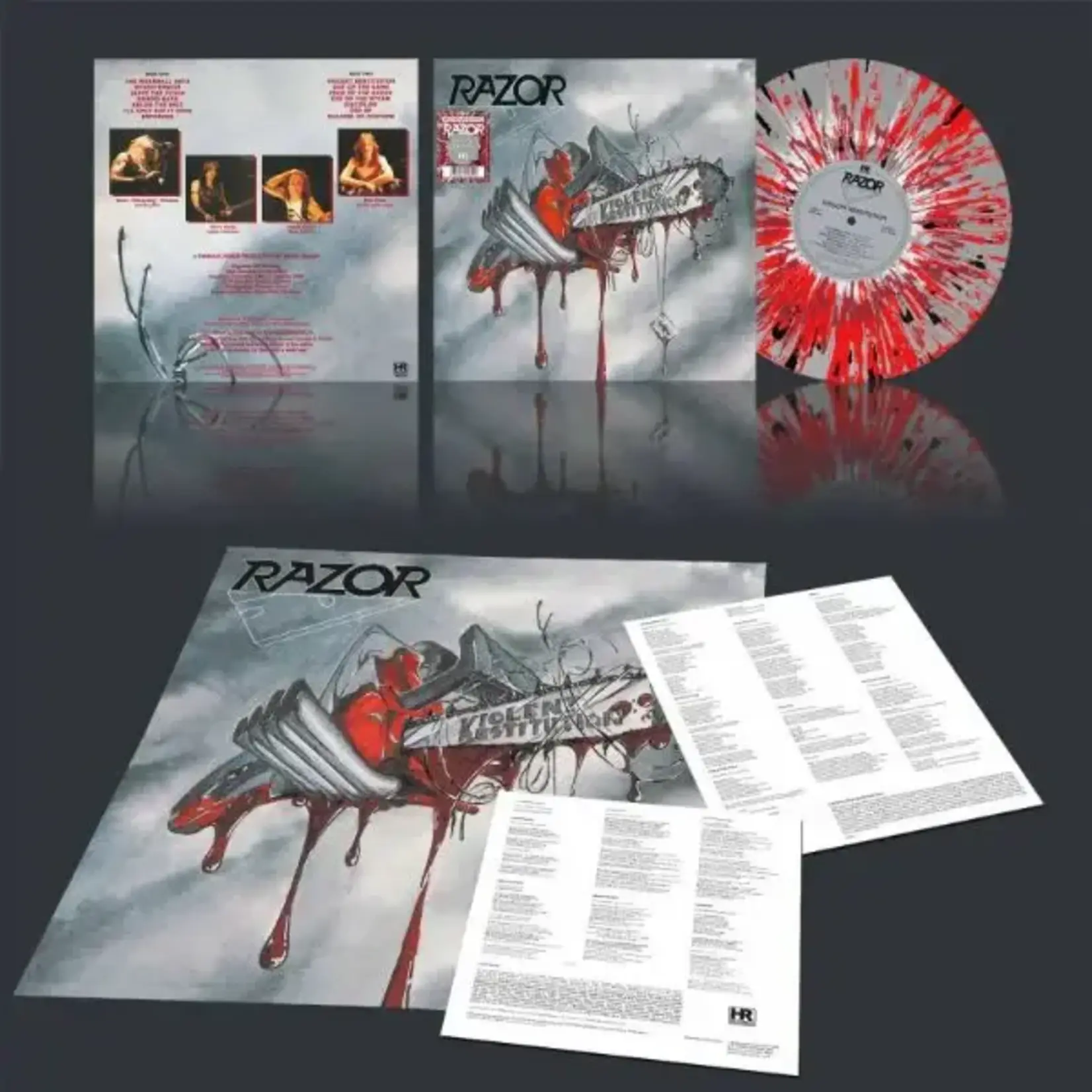 [New] Razor: Violent Restitution (splatter) [HIGH ROLLER]