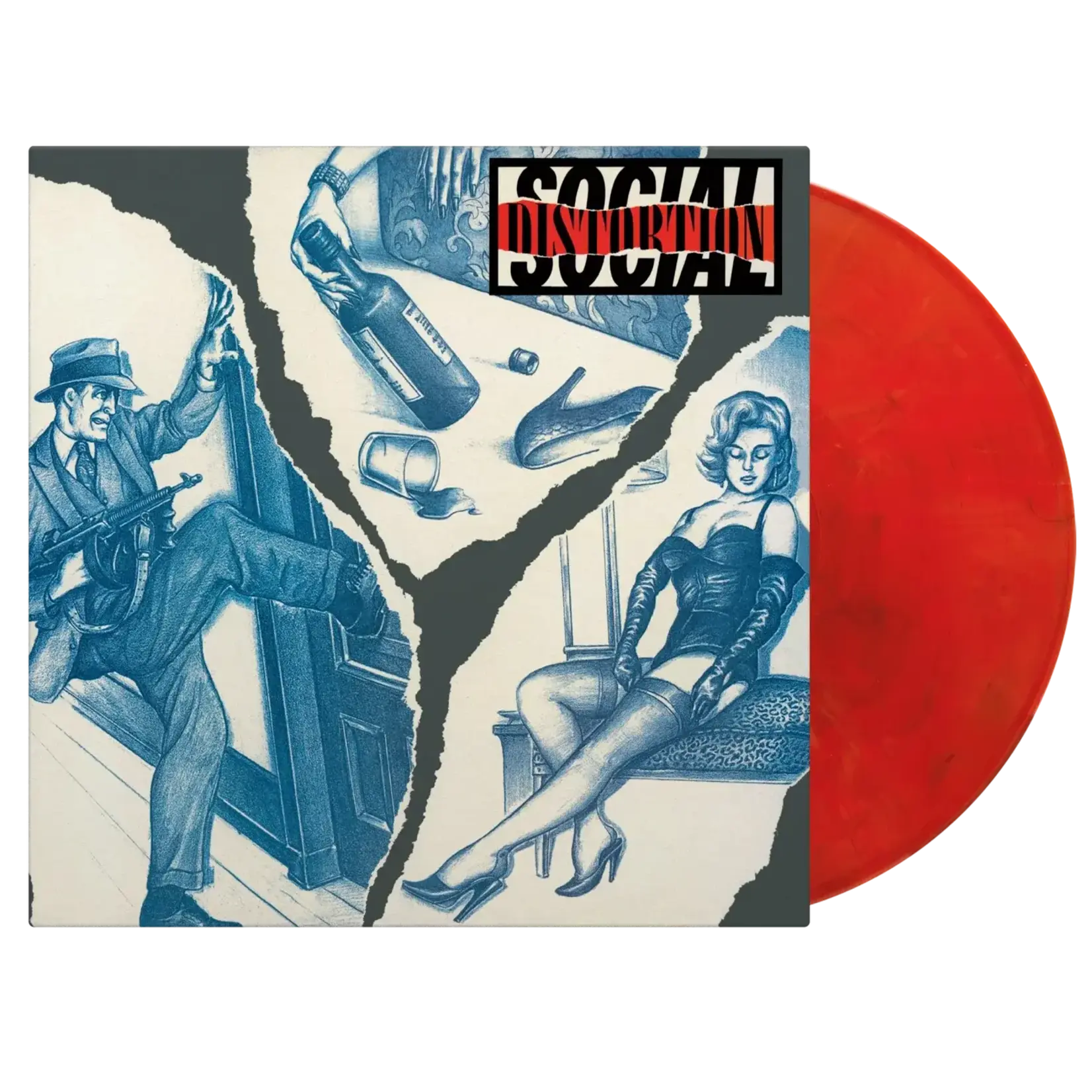 Social Distortion: Social Distortion (180g red vinyl) [MUSIC ON VINYL]