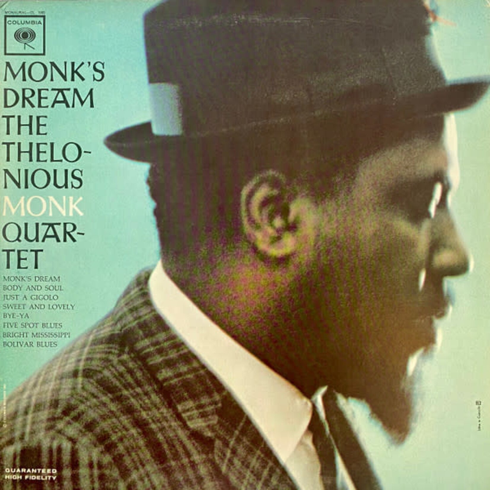 [Kollectible Vinyl] The Thelonious Monk Quartet: Monk's Dream (1963, CA, STEREO, 2-EYE, JAZZ, DISC EX) [COLUMBIA]