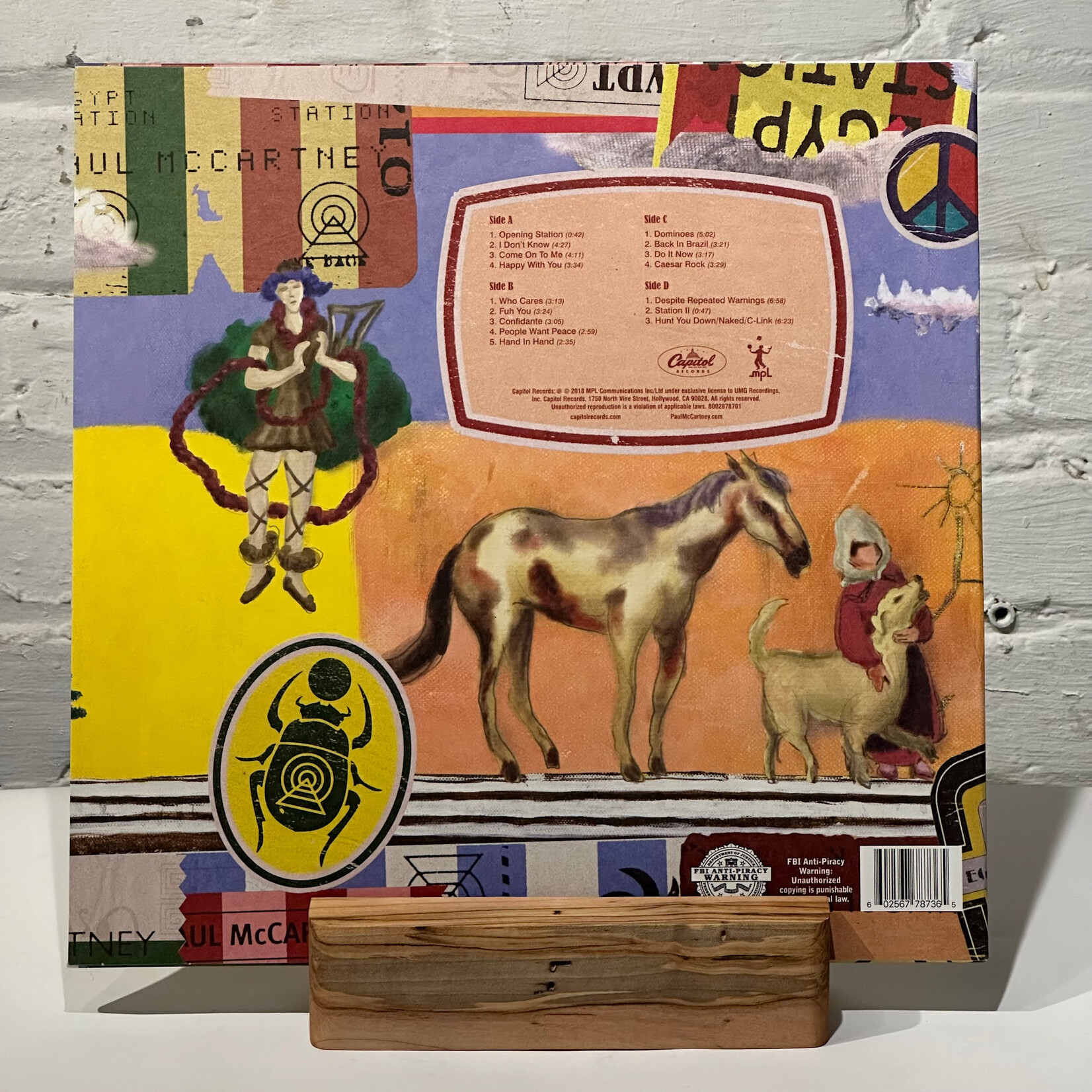 [Kollectible Vinyl] McCartney, Paul: Egypt Station (2018, USA, Limited Edition, Green, VG+) [CAPITOL]