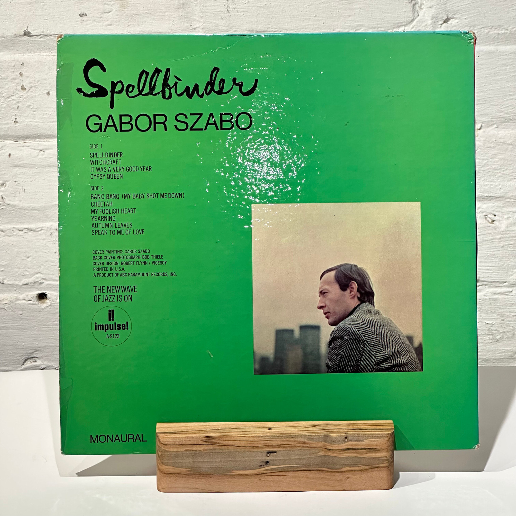 [Kollectible Vinyl] Szabo, Gabor: Spellbinder (1966, USA, Mono, White Label Promo, Van Gelder, VG) [IMPULSE]