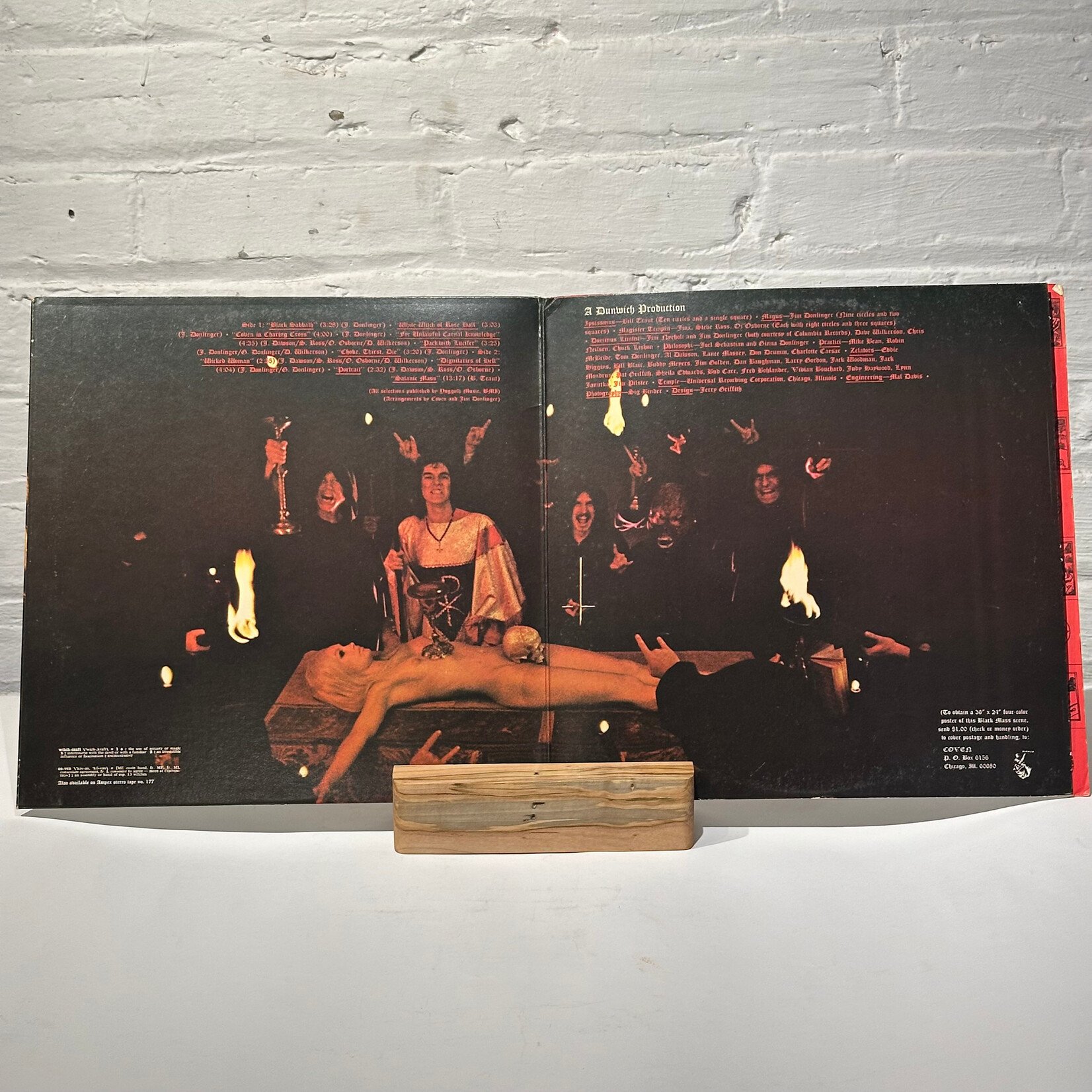 [Kollectible Vinyl] Coven: Witchcraft Destroys Minds & Reaps Souls (1969, CANADA, VG+) [MERCURY]