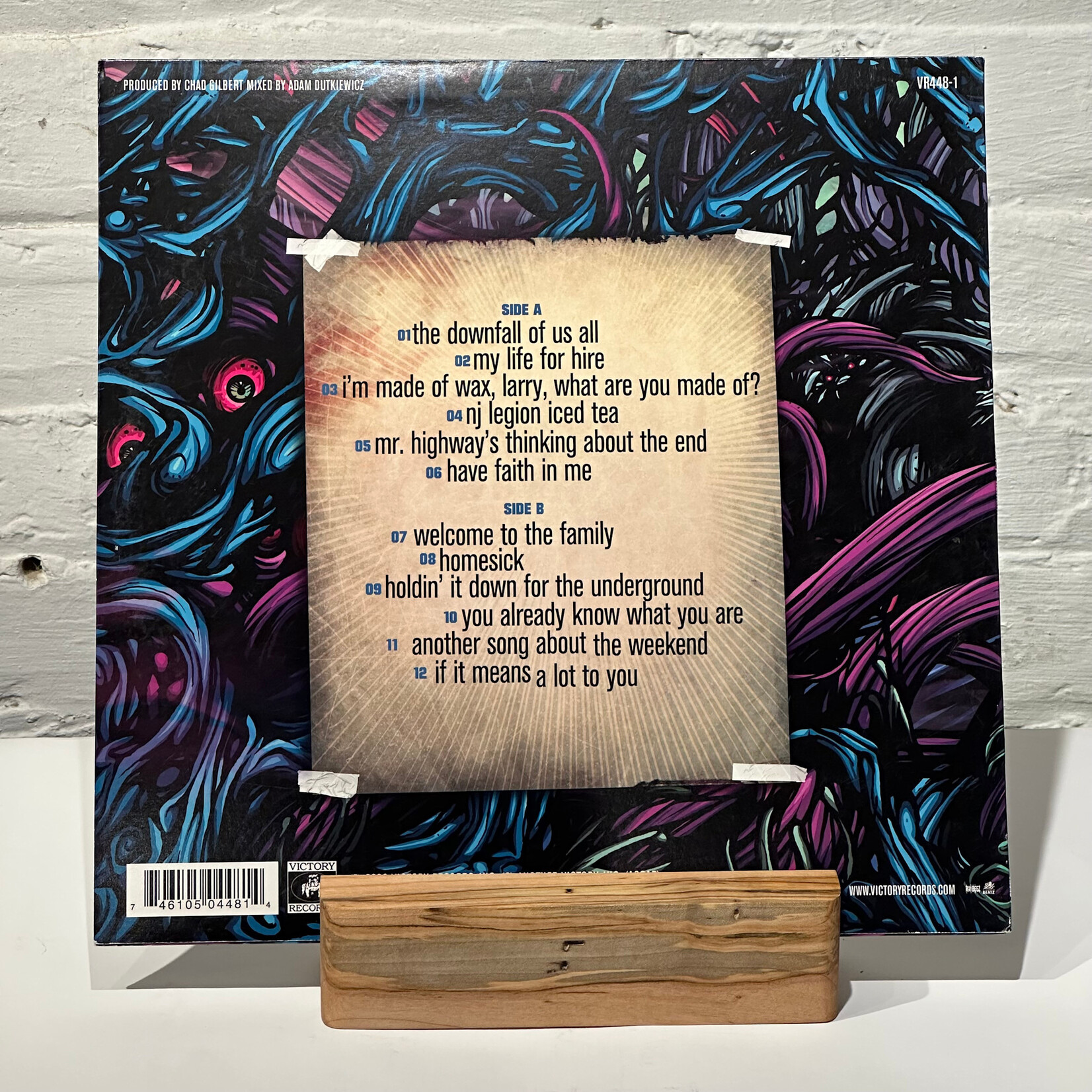 [Kollectible Vinyl] A Day To Remember: Homesick (2013, USA, Clear Smoke Vinyl, Ex) [VICTORY]