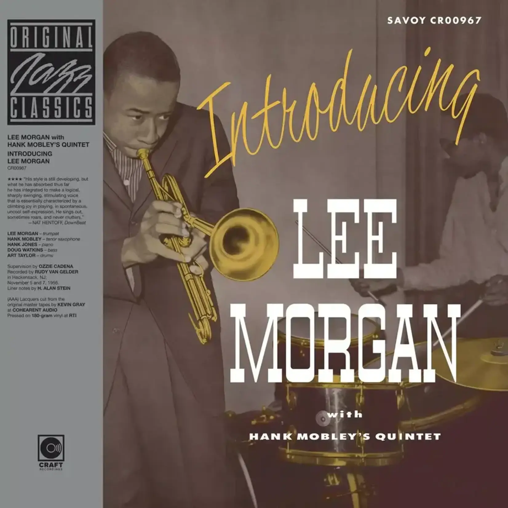 [New] Morgan,Lee: Introducing Lee Morgan [CONCORD JAZZ INC.]