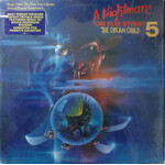 [Kollectible Vinyl] V/A: A Nightmare On Elm Street 5: The Dream Child (Music From The New Line Cinema Motion Picture Soundtrack) (1989, US, In Shrink W/ Hype Sticker, NM) [JIVE]