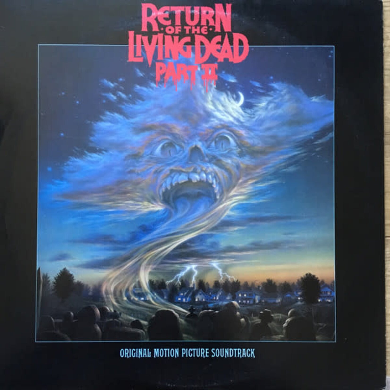 [Kollectible Vinyl] V/A: Return Of The Living Dead Part II (Original Motion Picture Soundtrack) (1988, US, Promo Stamped, EX-) [ISLAND]