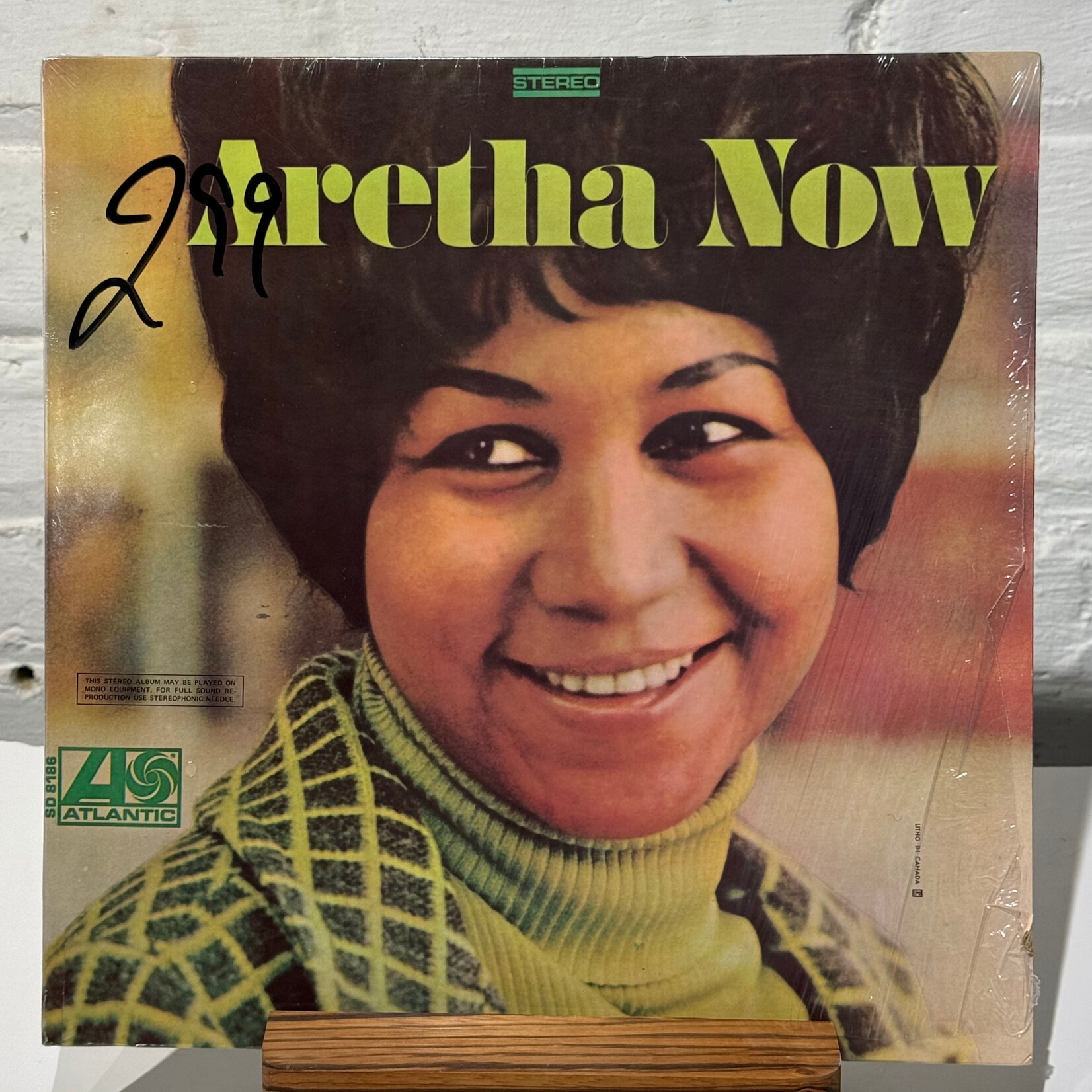 [Kollectible Vinyl] Franklin, Aretha: Aretha Now (Canada, 1968, Stereo, In Shrink, Ex) [ATLANTIC]