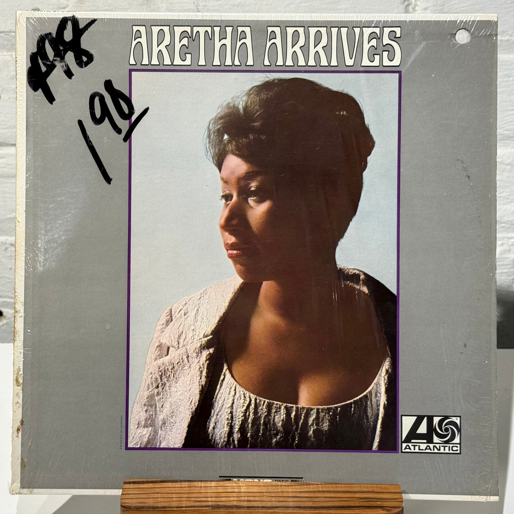 [Kollectible Vinyl] Franklin, Aretha: Aretha Arrives (1967, Canada, Mono, In Shrink, Ex) [ATLANTIC]