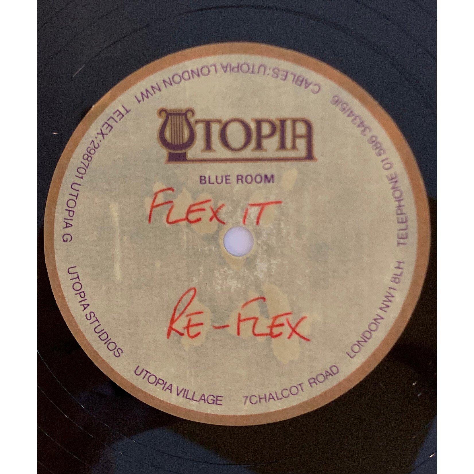 [Kollectible Vinyl] Re-Flex: Politics of Dancing (1984, UK, Double Metal Acetate, EX) [UTOPIA]