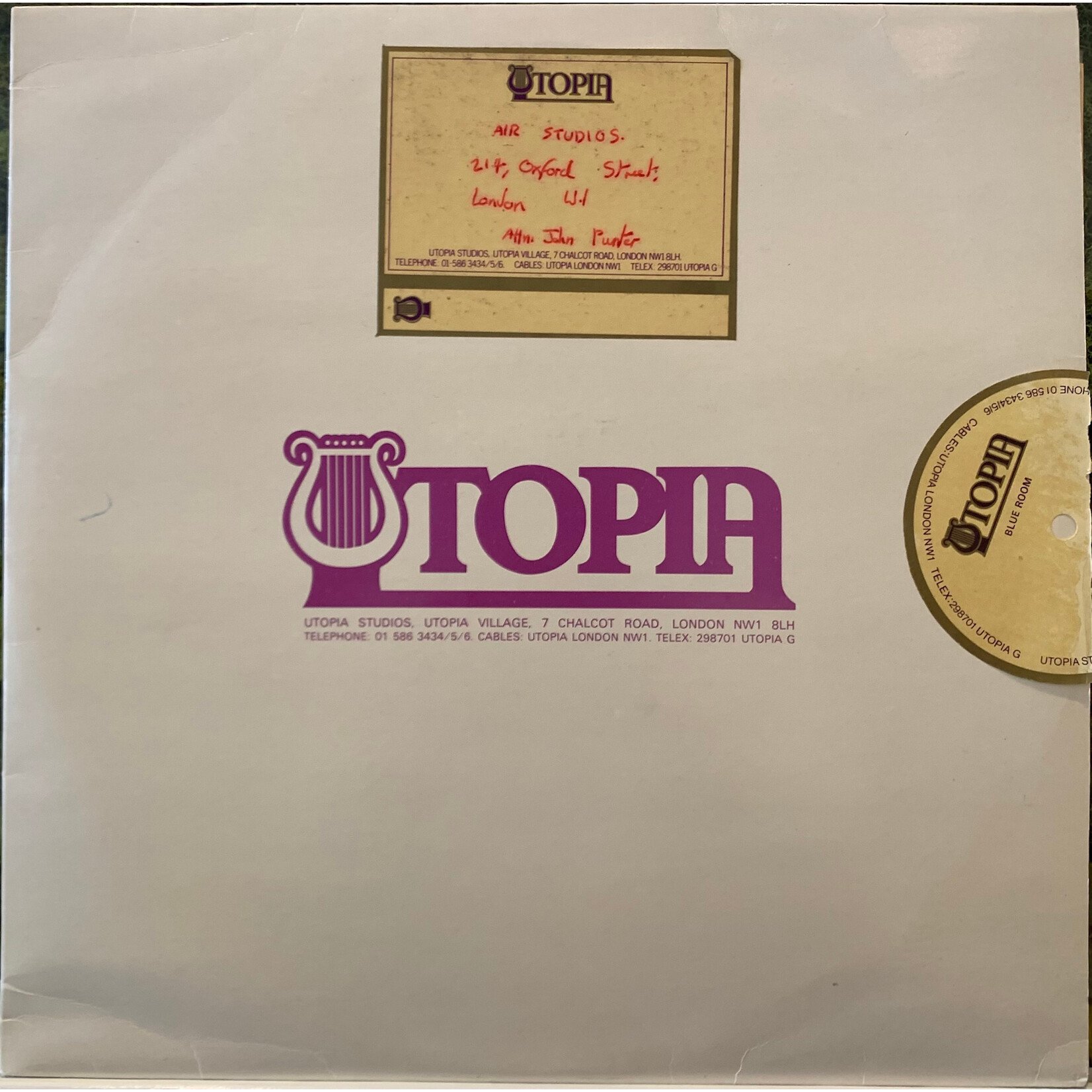 [Kollectible Vinyl] Re-Flex: Politics of Dancing (1984, UK, Double Metal Acetate, VG++) [UTOPIA]