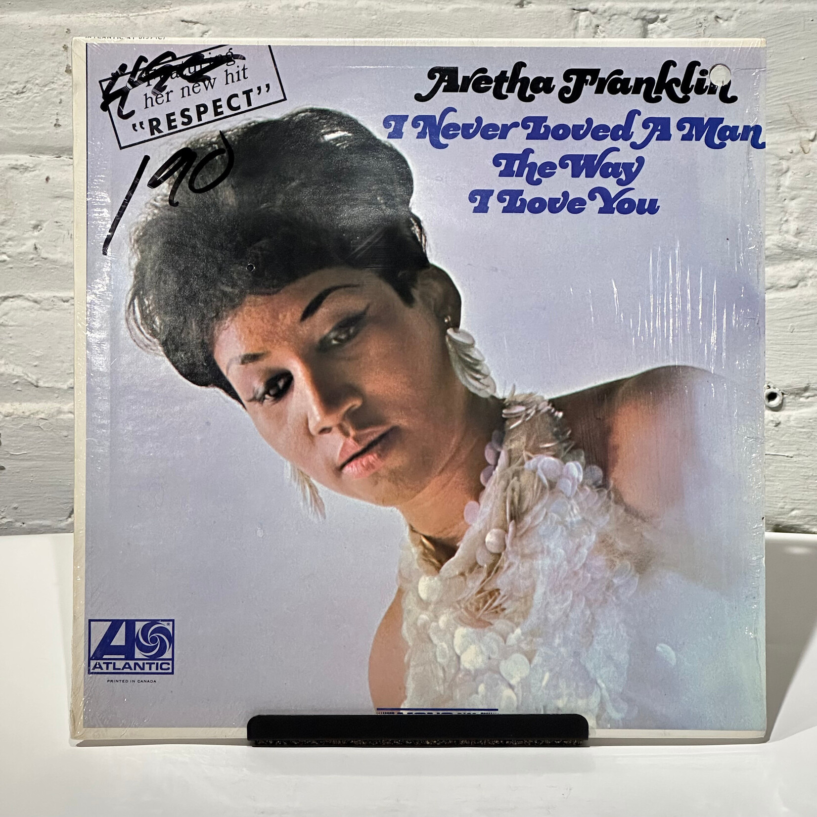 [Kollectible Vinyl] Franklin, Aretha: I Never Loved A Man The Way I Love You (1967, CA, IN SHRINK, EX) [ATLANTIC]