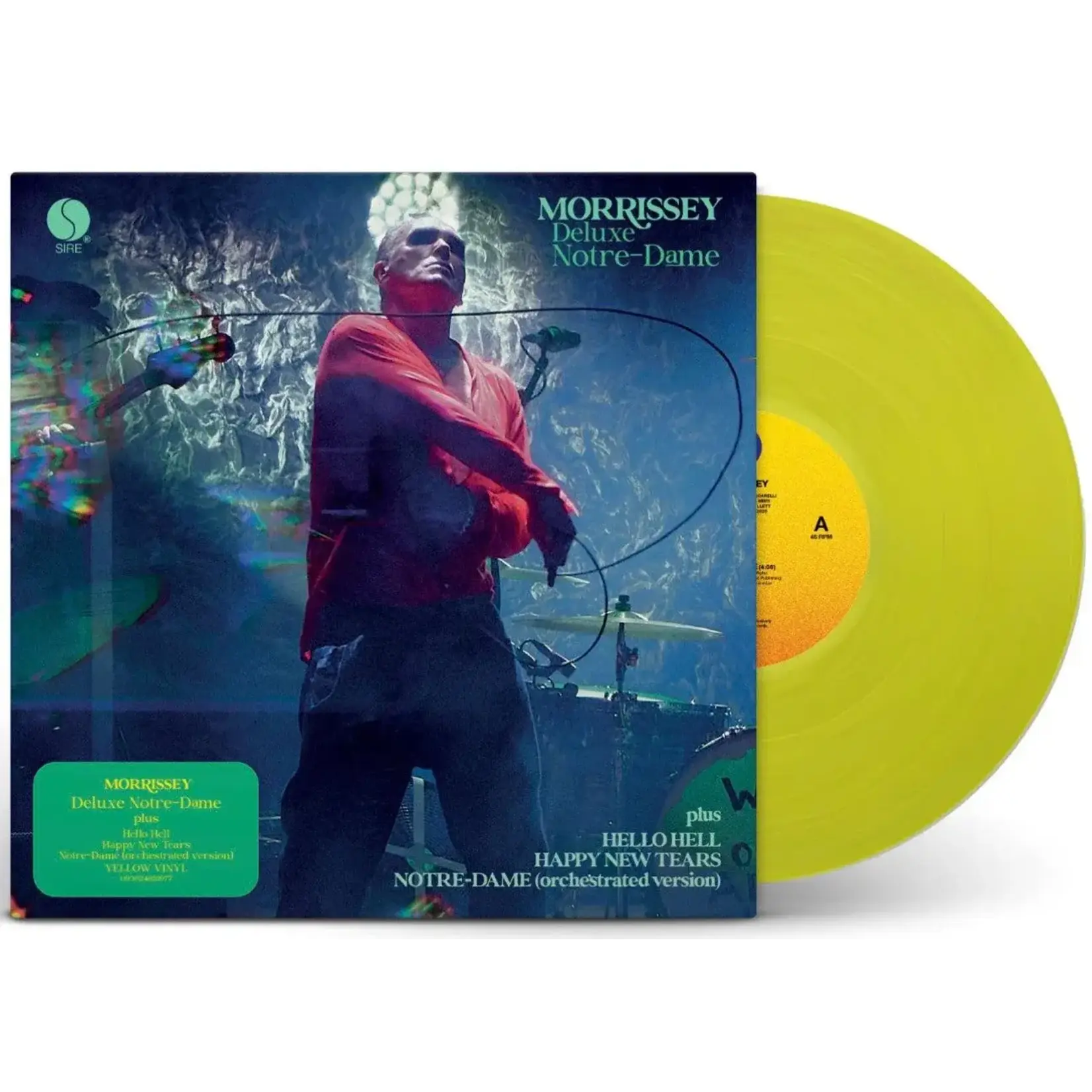 Morrissey: Deluxe Notre-Dame (12" EP) (yellow vinyl) [SIRE]
