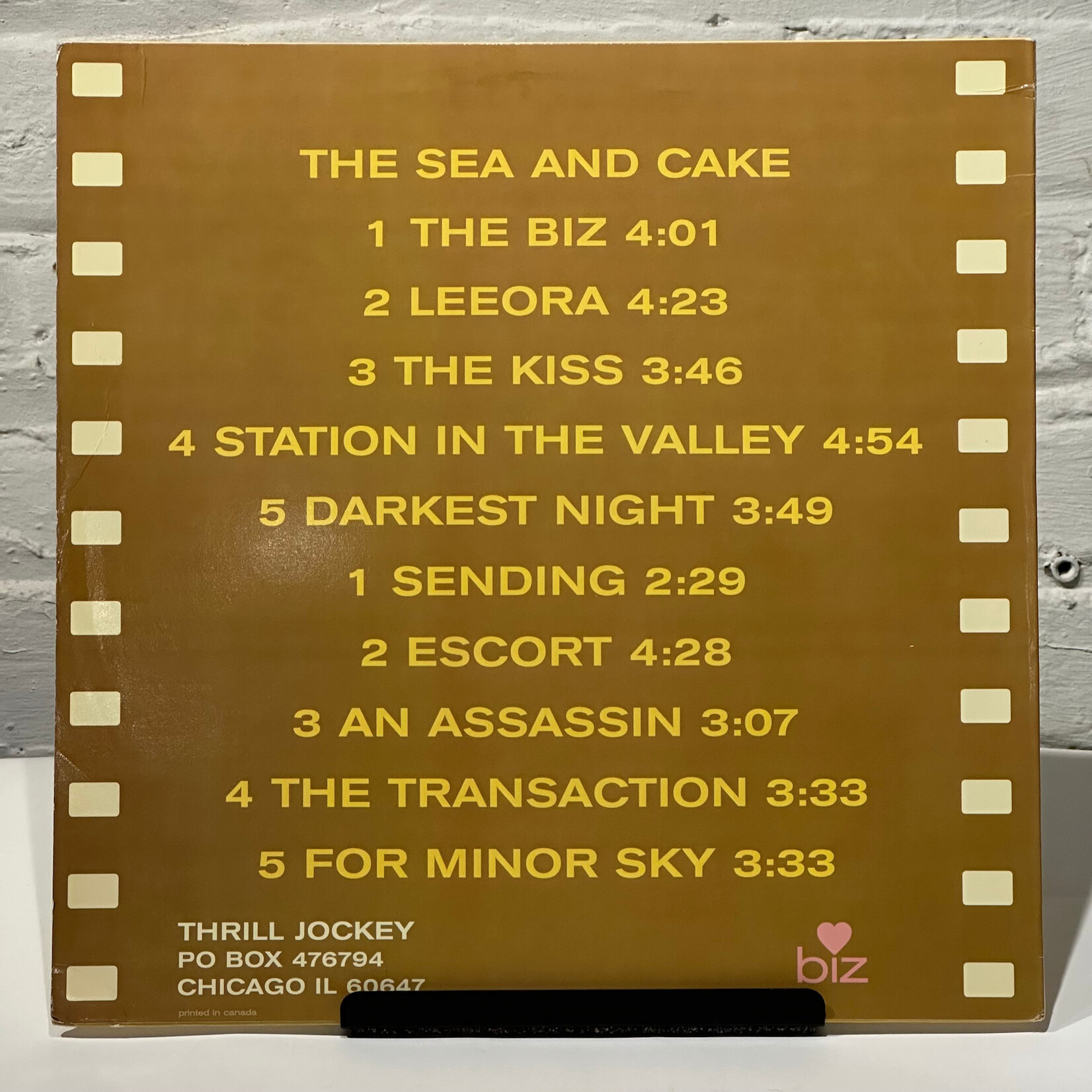 [Kollectible Vinyl] The Sea And Cake: The Biz (1995, USA, VG) [THRILL JOCKEY]