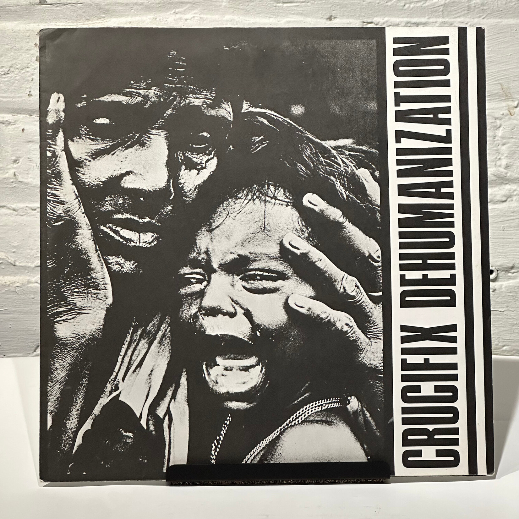 [Kollectible Vinyl] Crucifix: Dehumanization (1983, UK, Punk, Foldout Sleeve, VG+) [CORPUS CHRISTI]