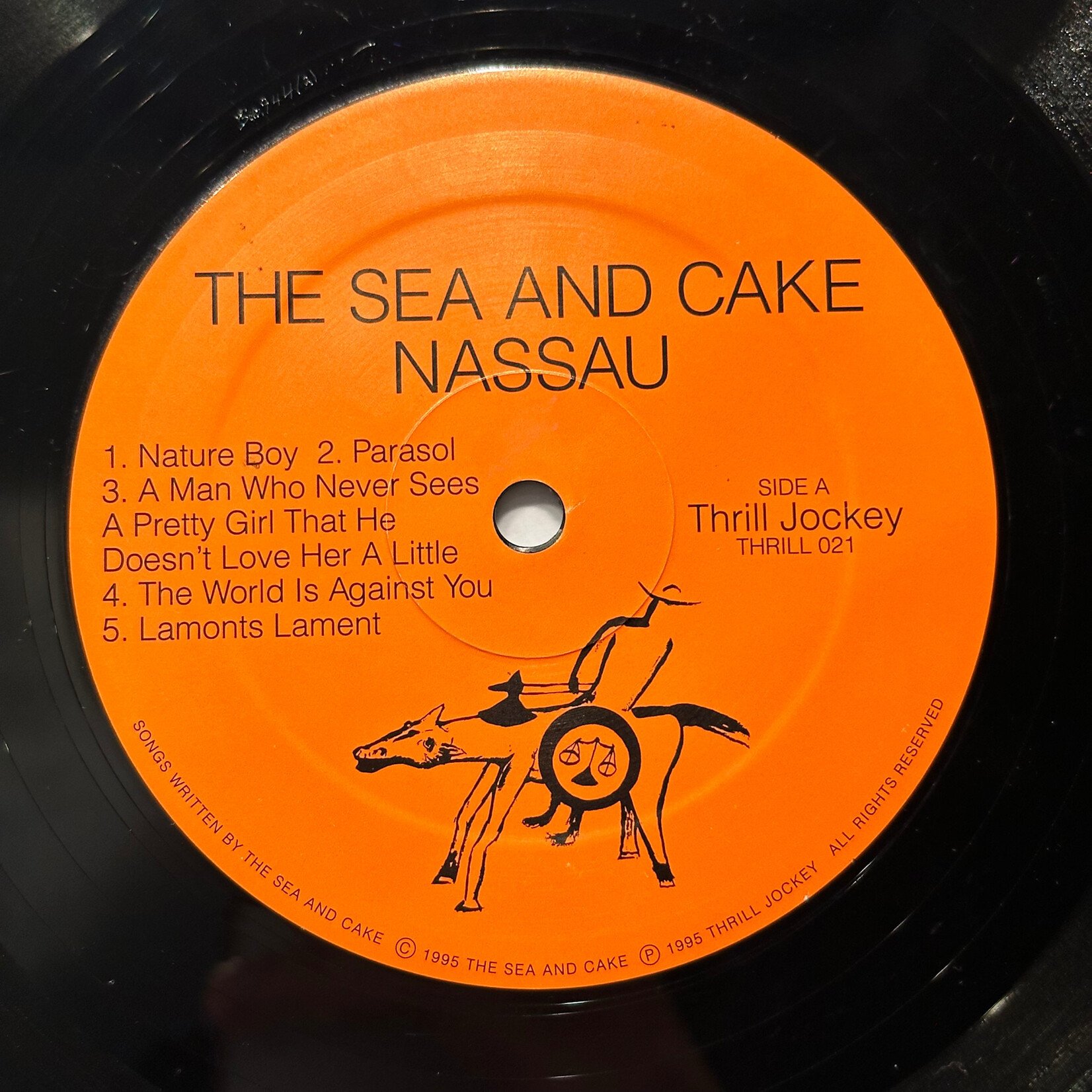 [Kollectible Vinyl] Sea And Cake: Nassau (1995, USA, VG) [THRILL JOCKEY]