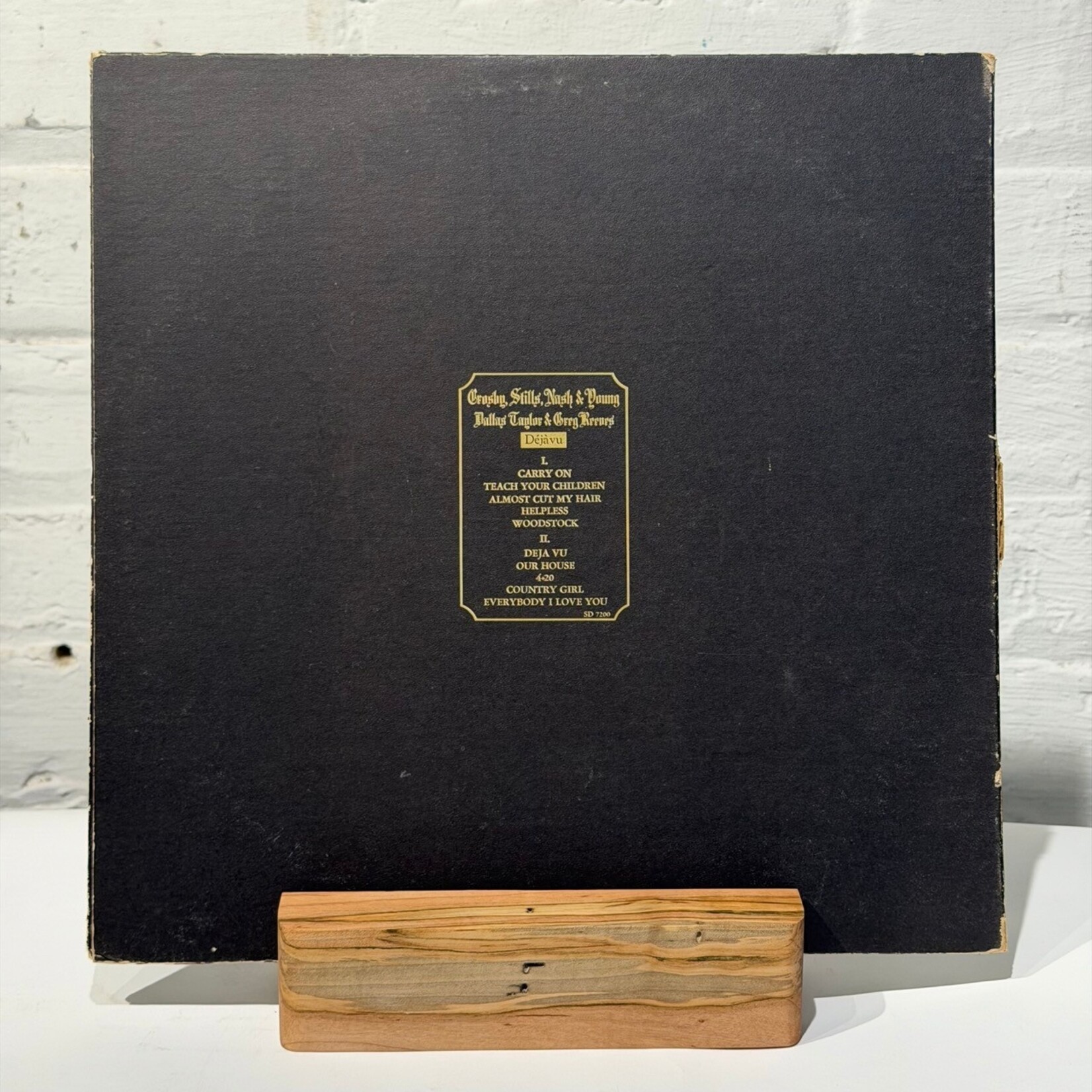 [Kollectible Vinyl] Crosby, Stills, Nash & Young: Déjà Vu (1970, UK, Canada Sleeve, UK Disc, VG+) [ATLANTIC]