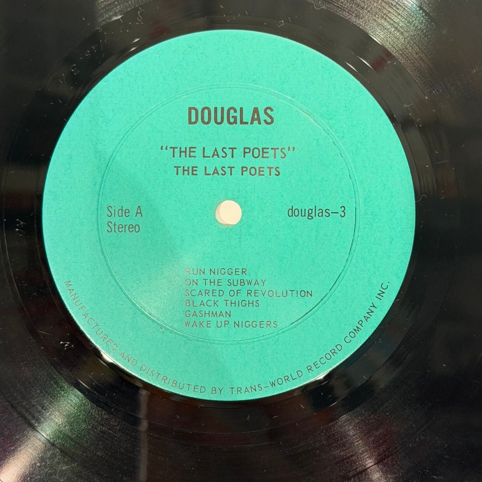 [Kollectible Vinyl] The Last Poets: The Last Poets (1970, CA, Soul / Poetry, VG+) [DOUGLAS]